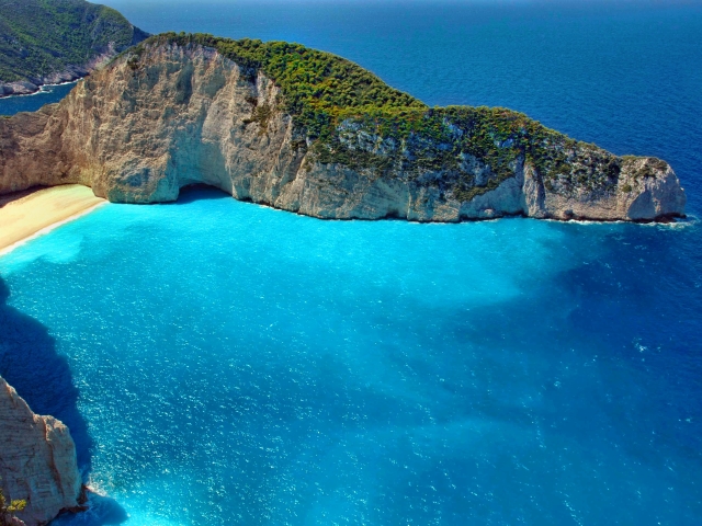 Download mobile wallpaper Beach, Earth, Cliff, Zakynthos for free.
