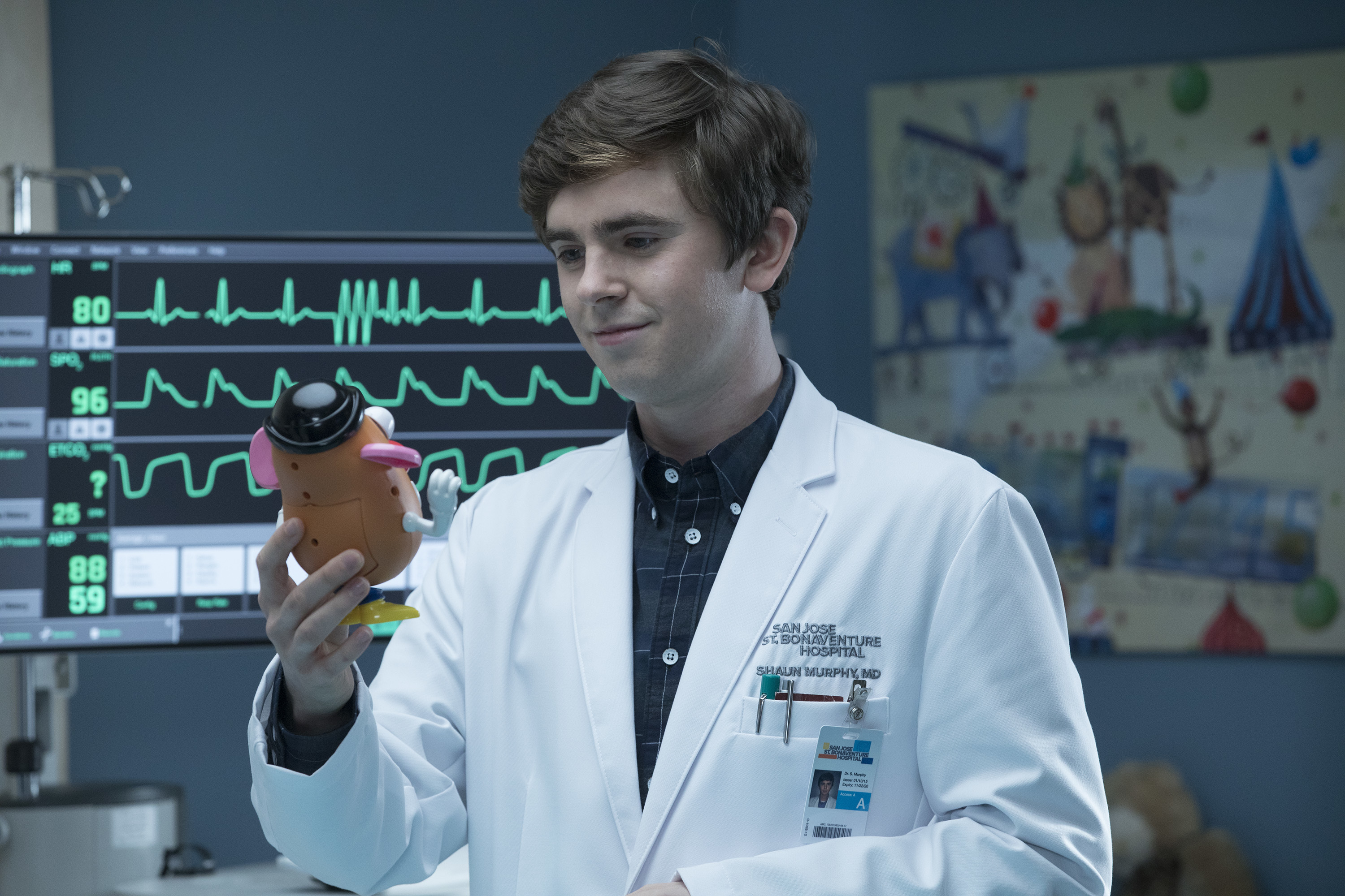 the good doctor, tv show, freddie highmore