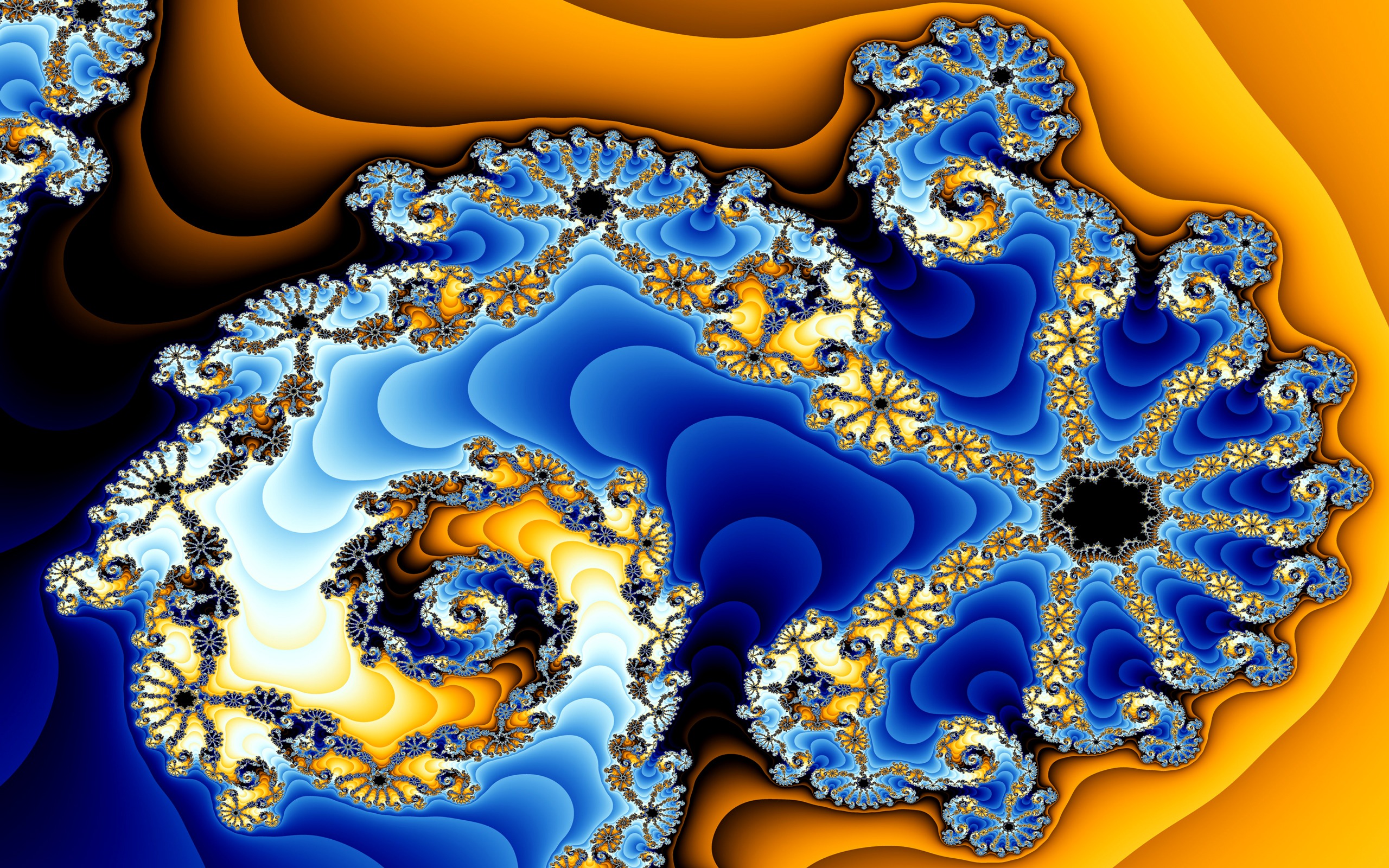 Download mobile wallpaper Fractal, Abstract for free.