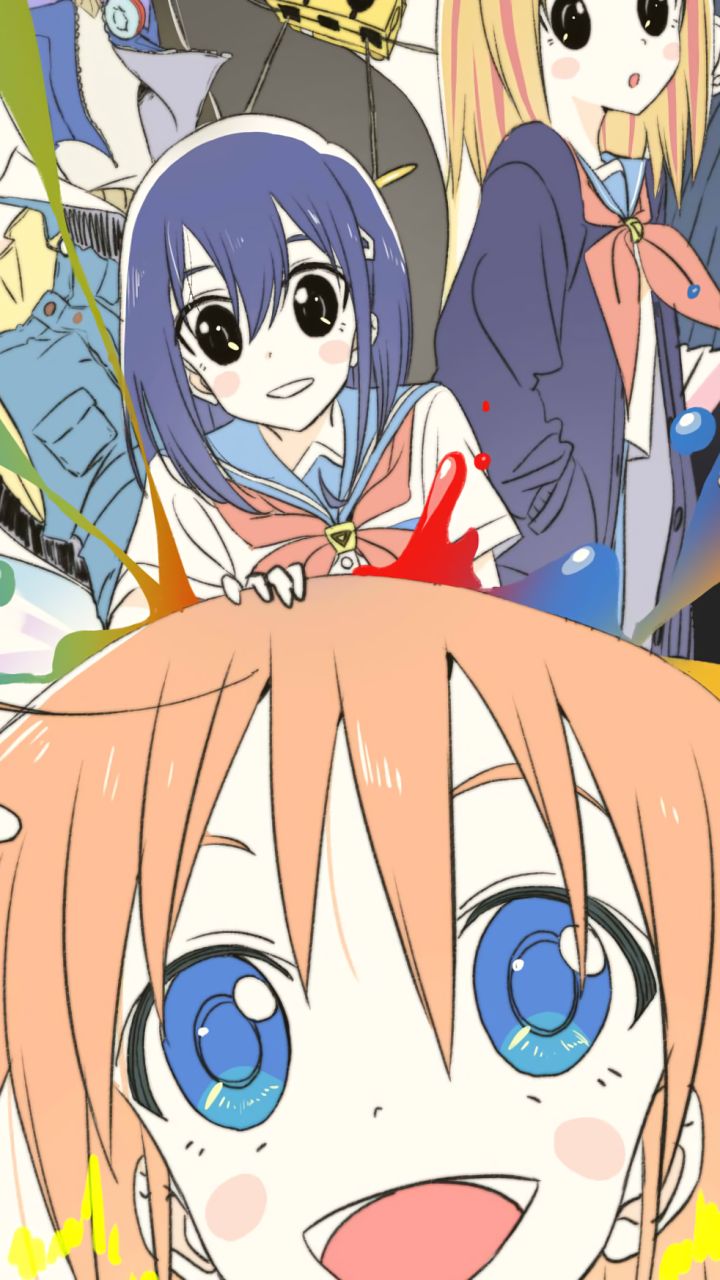 Download mobile wallpaper Anime, Kokona (Flip Flappers), Papika (Flip Flappers), Flip Flappers for free.