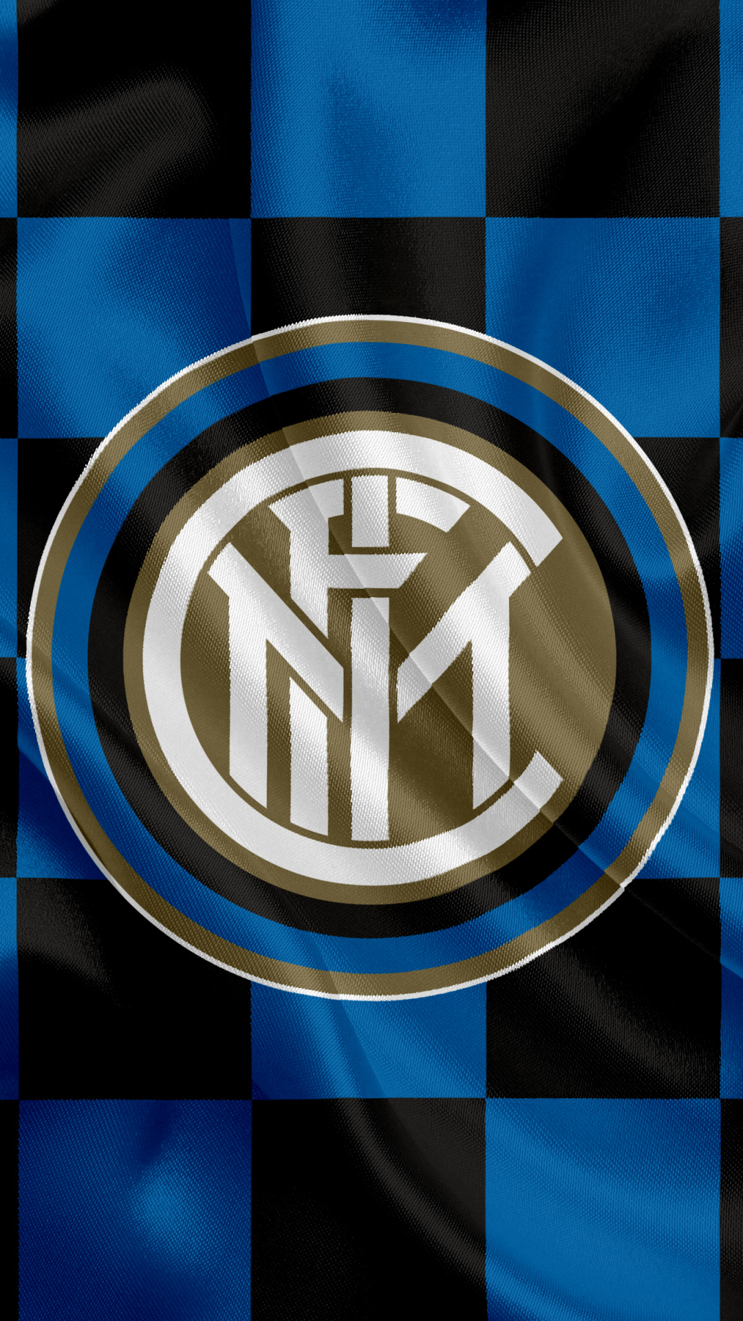 Handy-Wallpaper Sport, Fußball, Logo, Emblem, Inter Mailand kostenlos herunterladen.