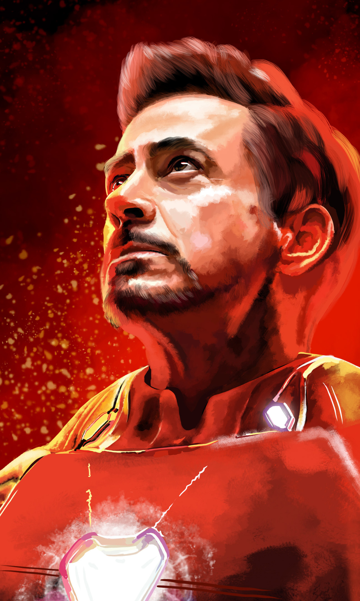 Handy-Wallpaper Iron Man, Comics, Tony Stark kostenlos herunterladen.