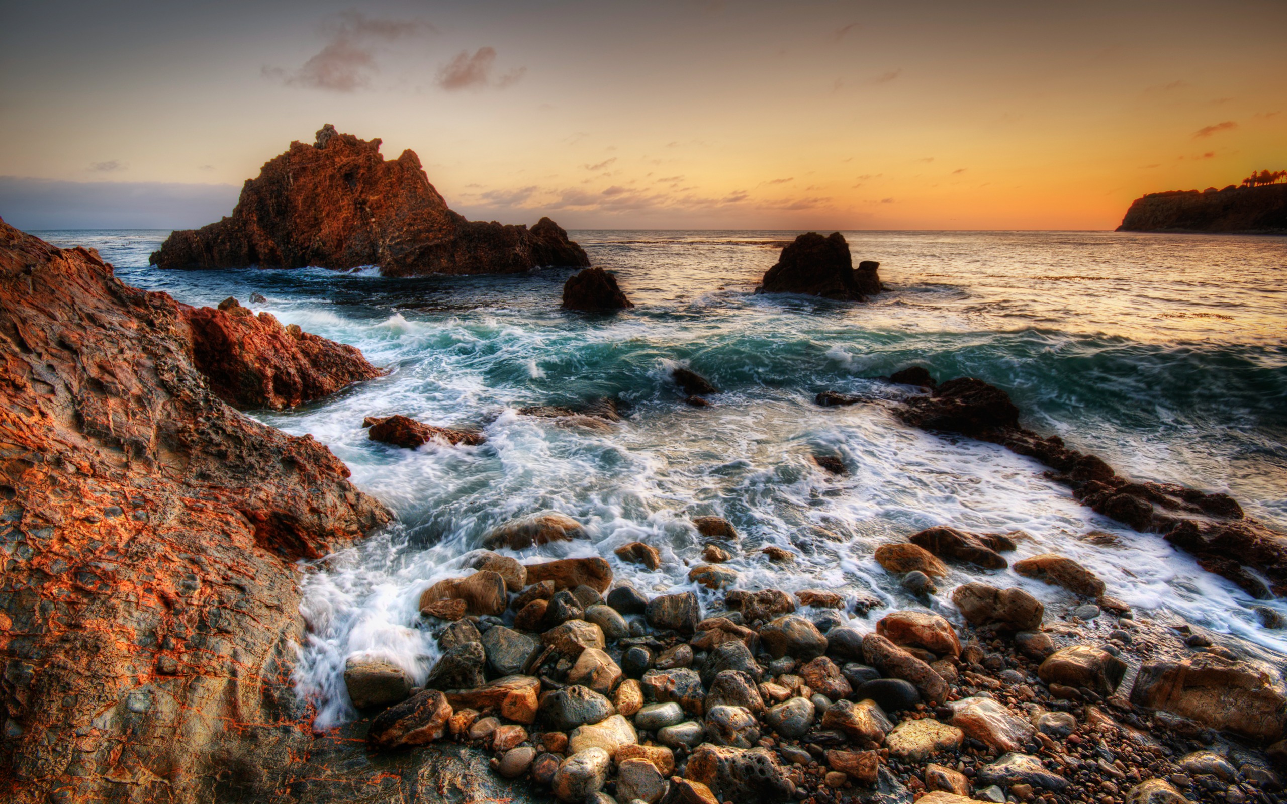 Download mobile wallpaper Sea, Ocean, Earth, Hdr, Coastline for free.