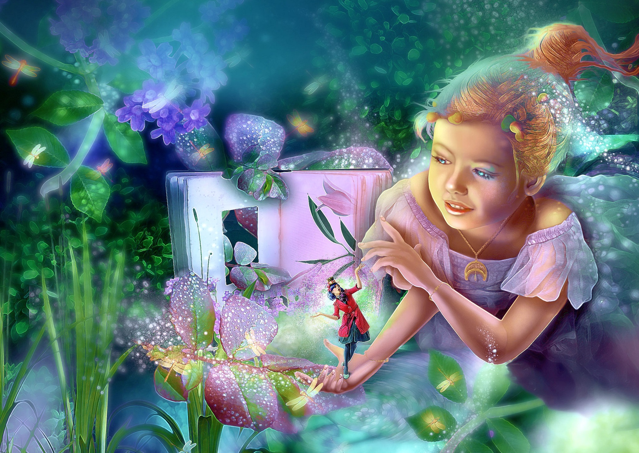 Laden Sie das Fantasie, Kinder-Bild kostenlos auf Ihren PC-Desktop herunter