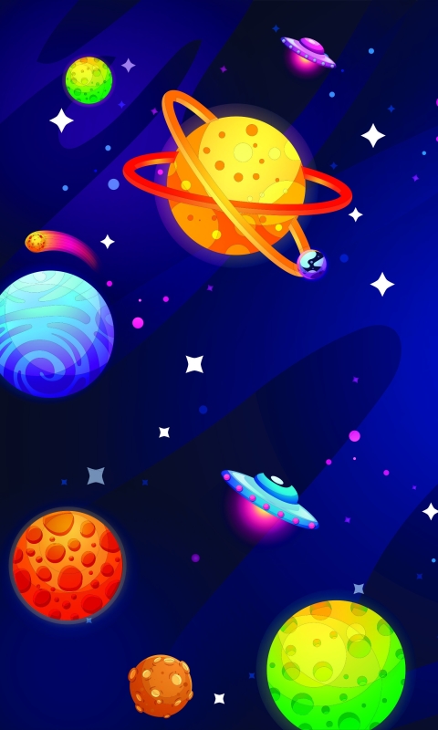 Download mobile wallpaper Planets, Space, Planet, Sci Fi, Ufo for free.