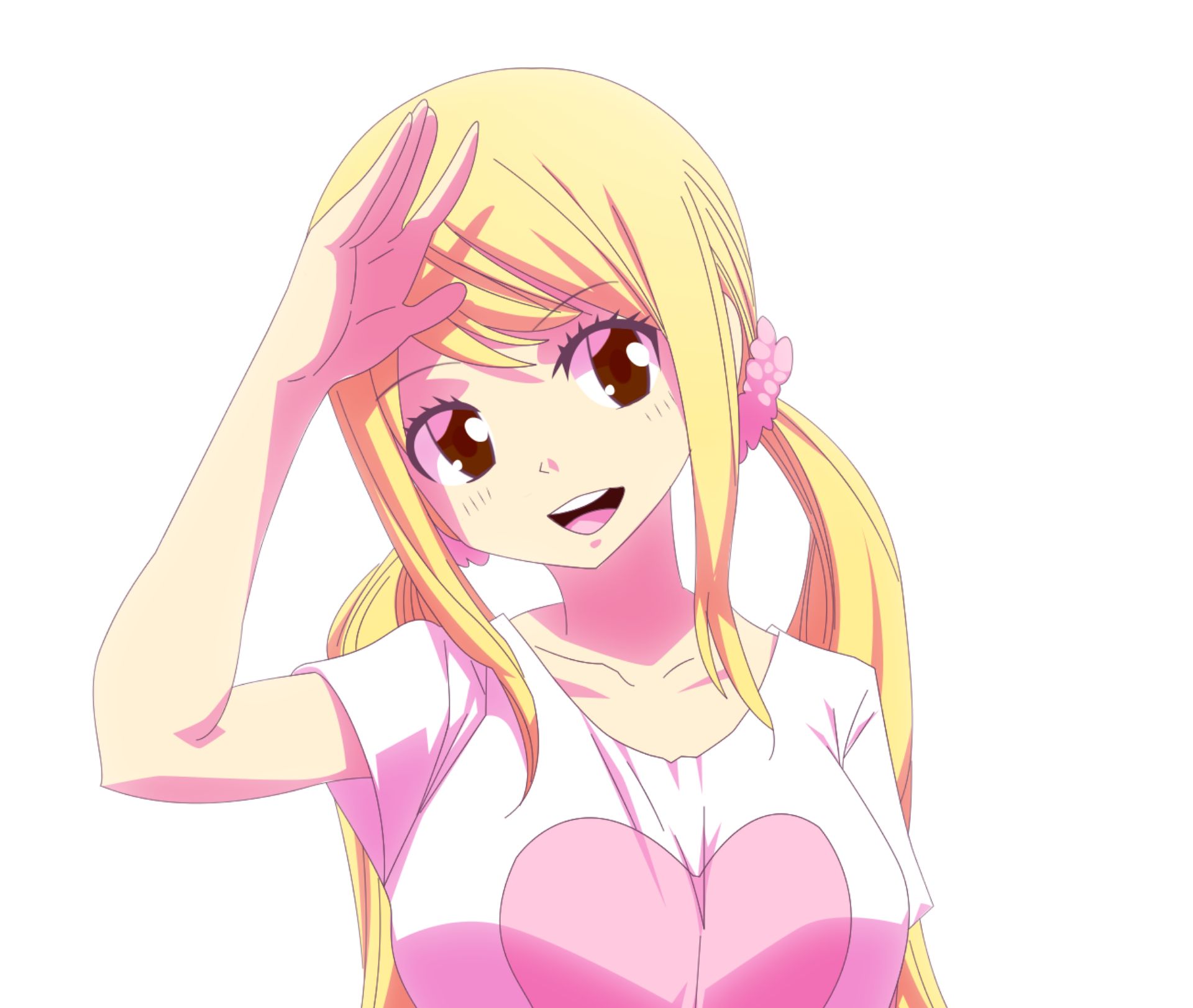 Handy-Wallpaper Animes, Fairy Tail, Lucy Heartfilia kostenlos herunterladen.