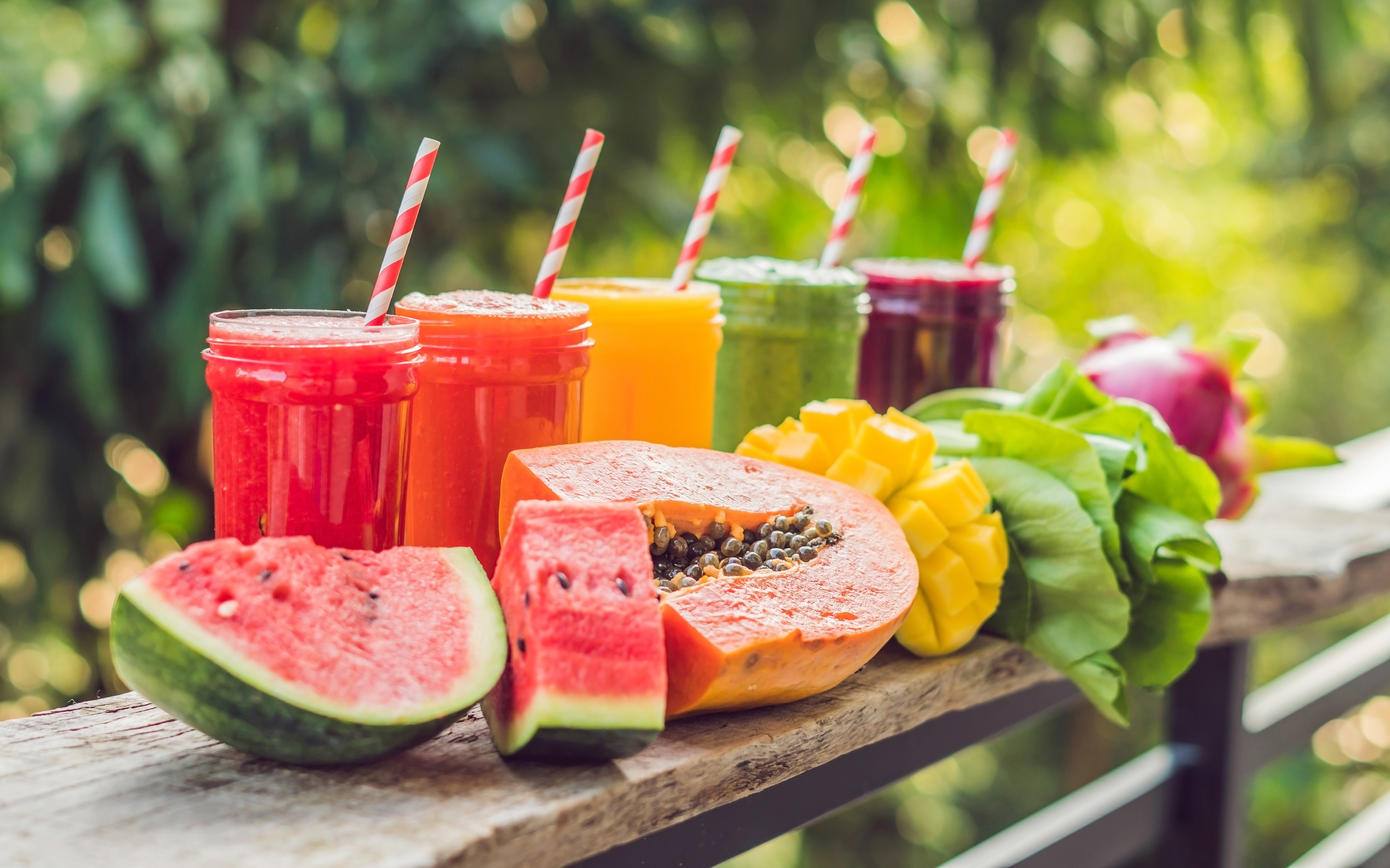 Laden Sie das Sommer, Wassermelone, Mango, Nahrungsmittel, Getränk-Bild kostenlos auf Ihren PC-Desktop herunter