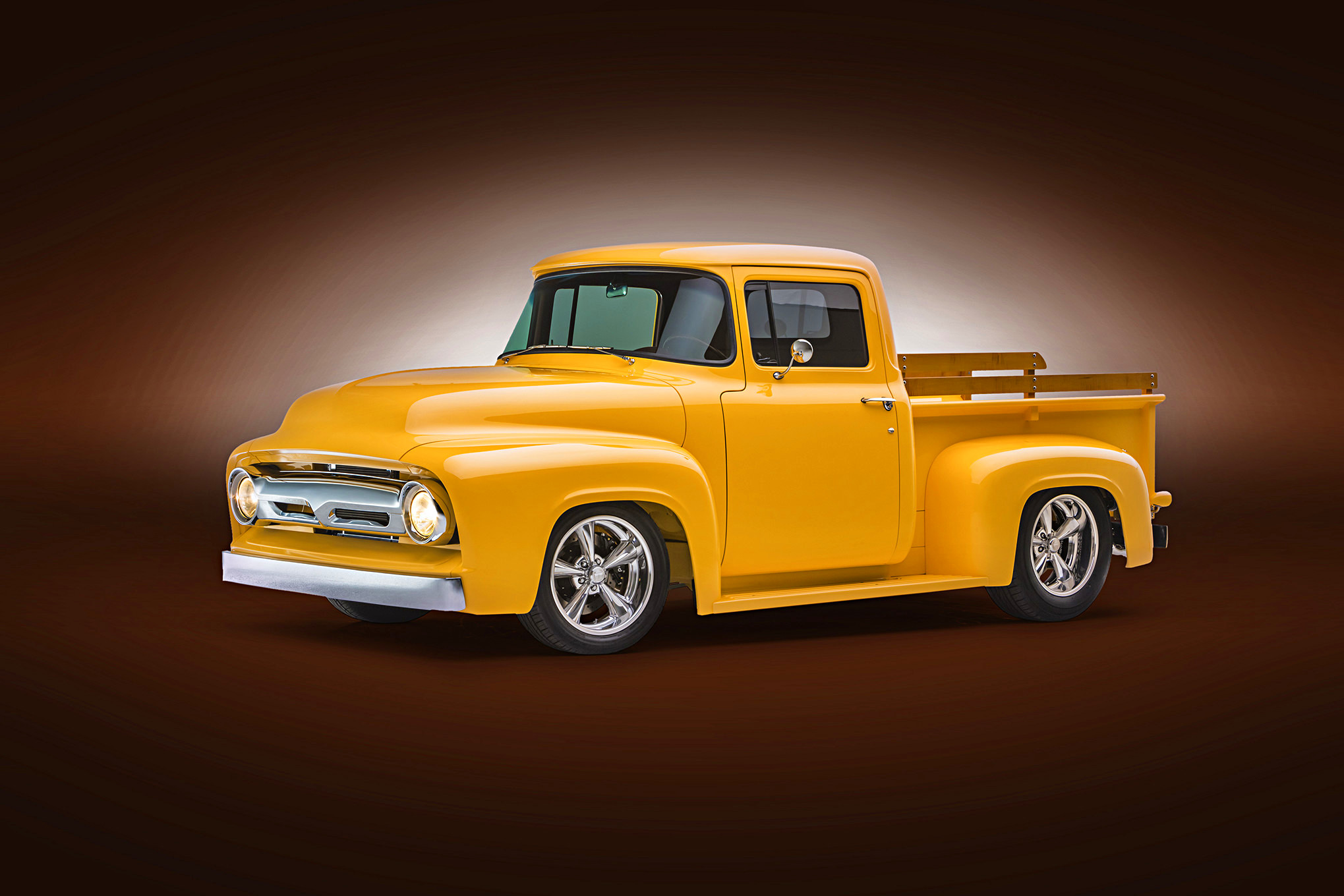 Завантажити шпалери Ford F100 1956 Року на телефон безкоштовно