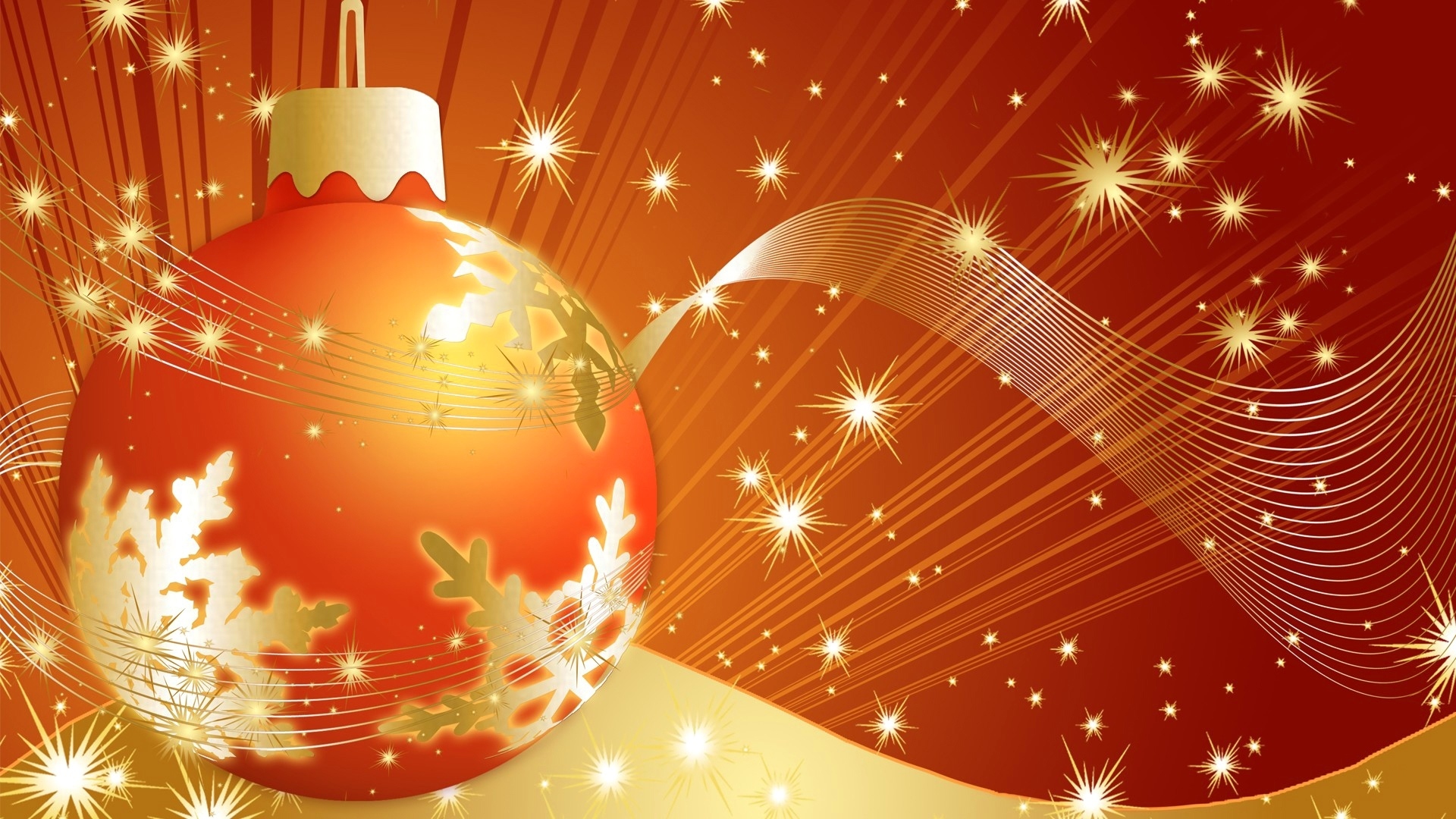 Free download wallpaper Stars, Christmas, Holiday, Bauble on your PC desktop