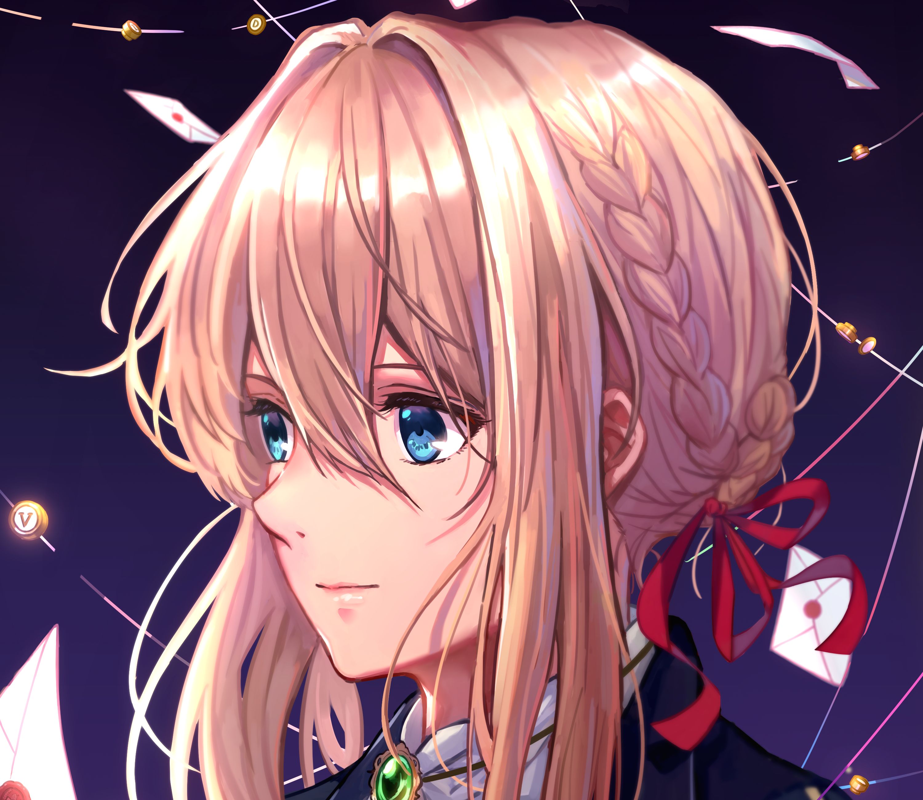 Free download wallpaper Anime, Violet Evergarden (Character), Violet Evergarden on your PC desktop