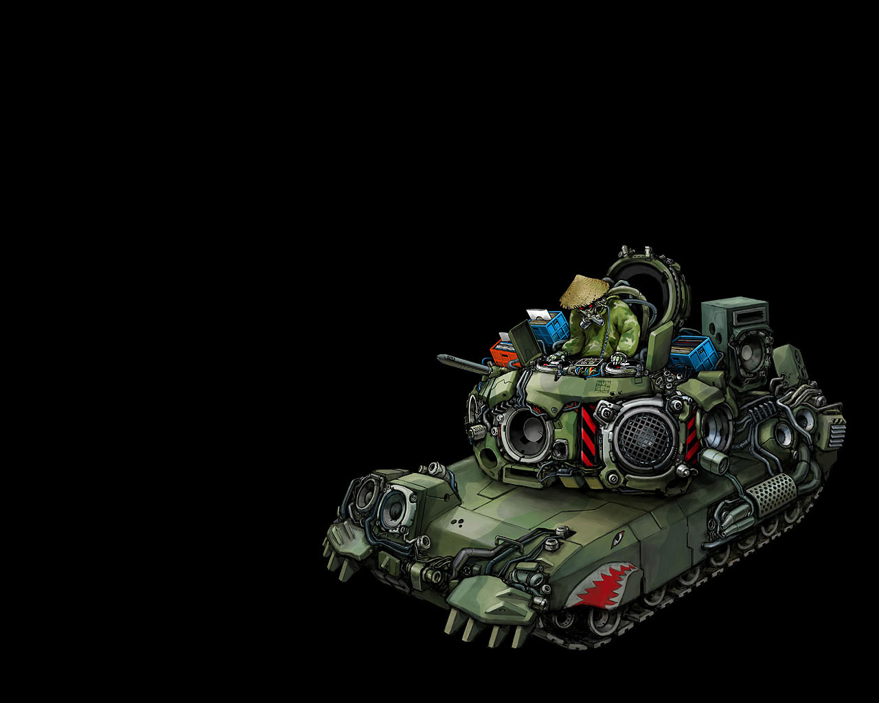 Download mobile wallpaper Sci Fi, Tank, Vehicle for free.