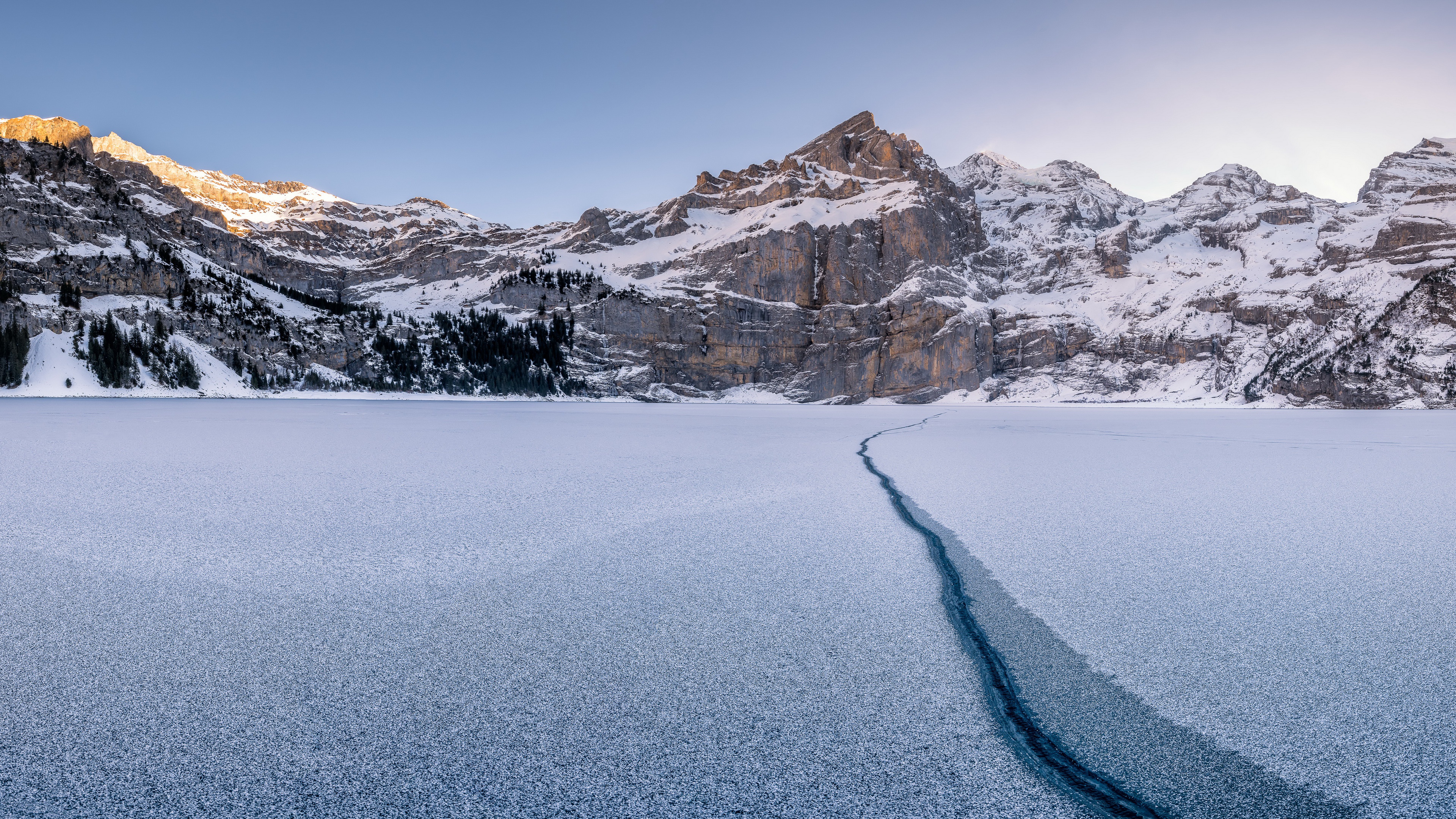 PCデスクトップに冬, 雪, 山, 地球, スイス, 空, 山岳画像を無料でダウンロード