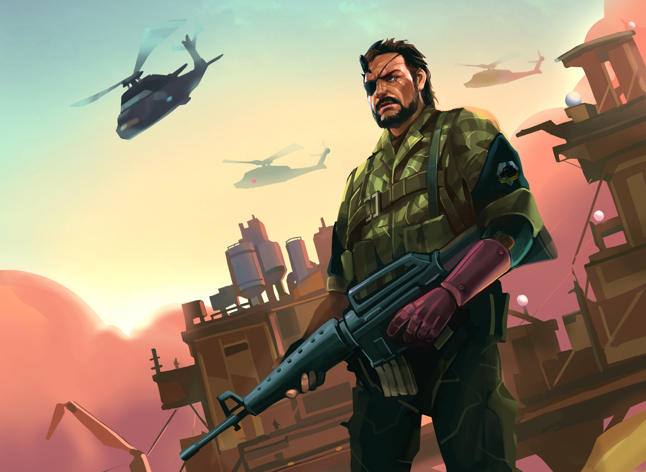 Téléchargez des papiers peints mobile Soldat, Jeux Vidéo, Metal Gear Solid, Metal Gear Solid V: The Phantom Pain, Big Boss (Metal Gear Solid) gratuitement.
