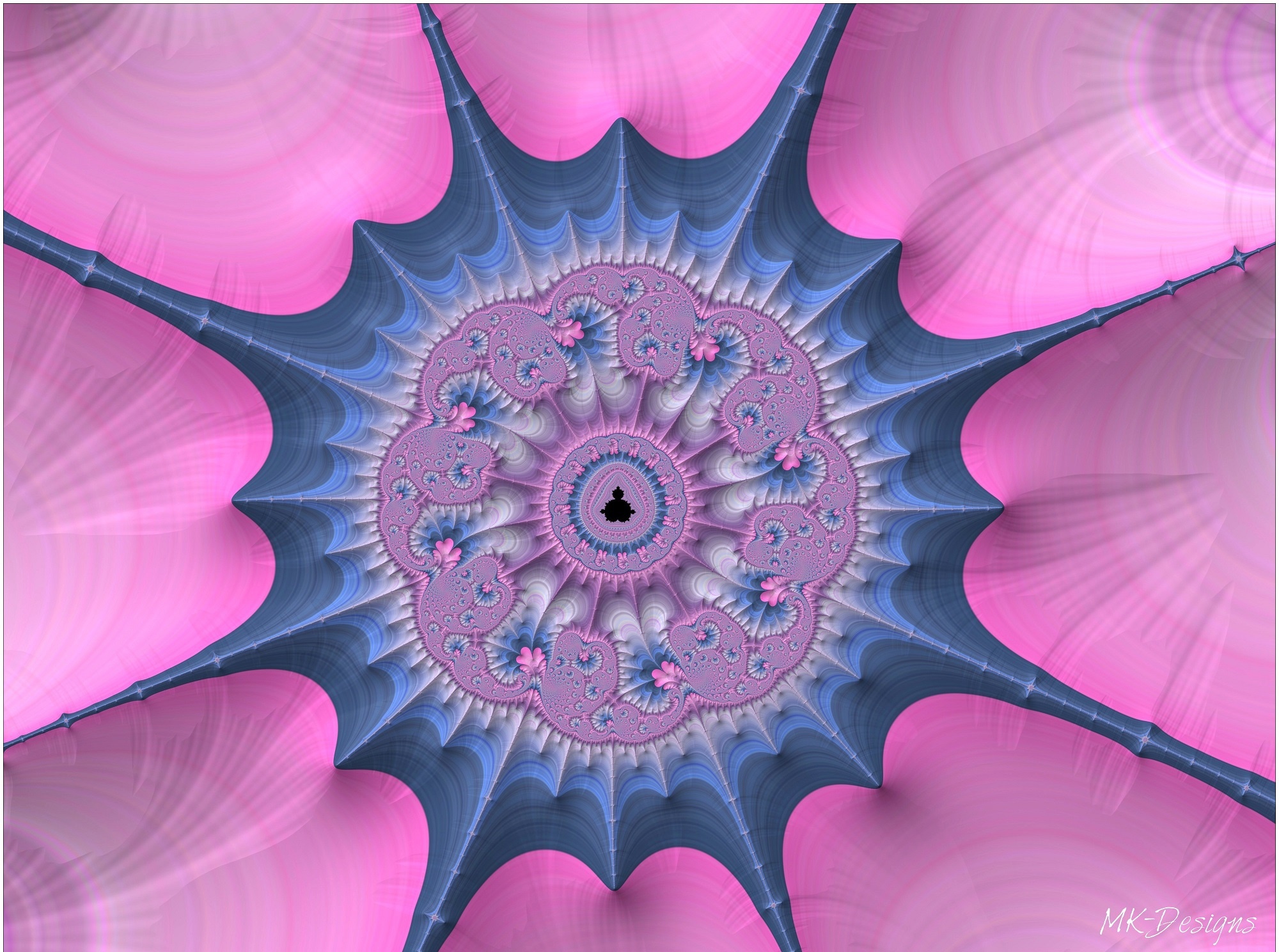 Download mobile wallpaper Abstract, Pink, Pattern, Fractal for free.