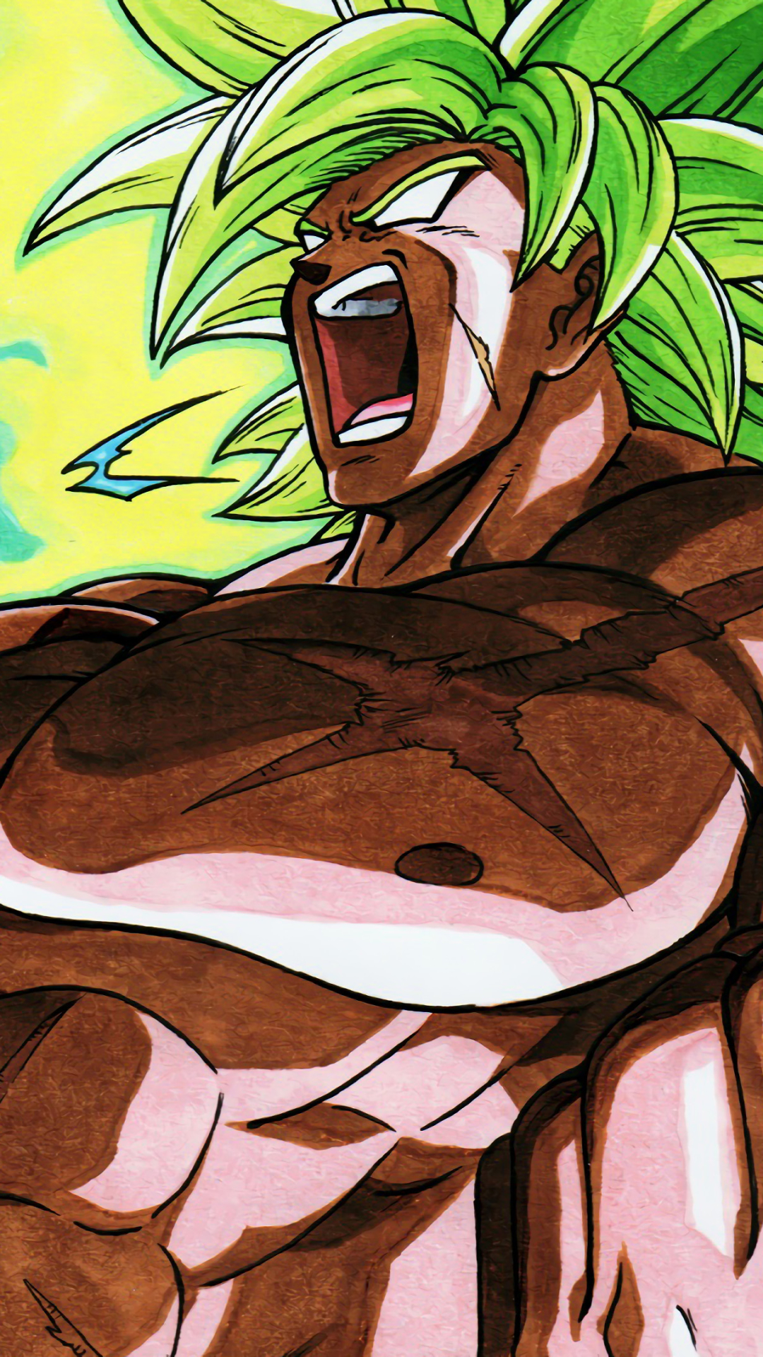 Download mobile wallpaper Anime, Broly (Dragon Ball), Dragon Ball Super: Broly for free.