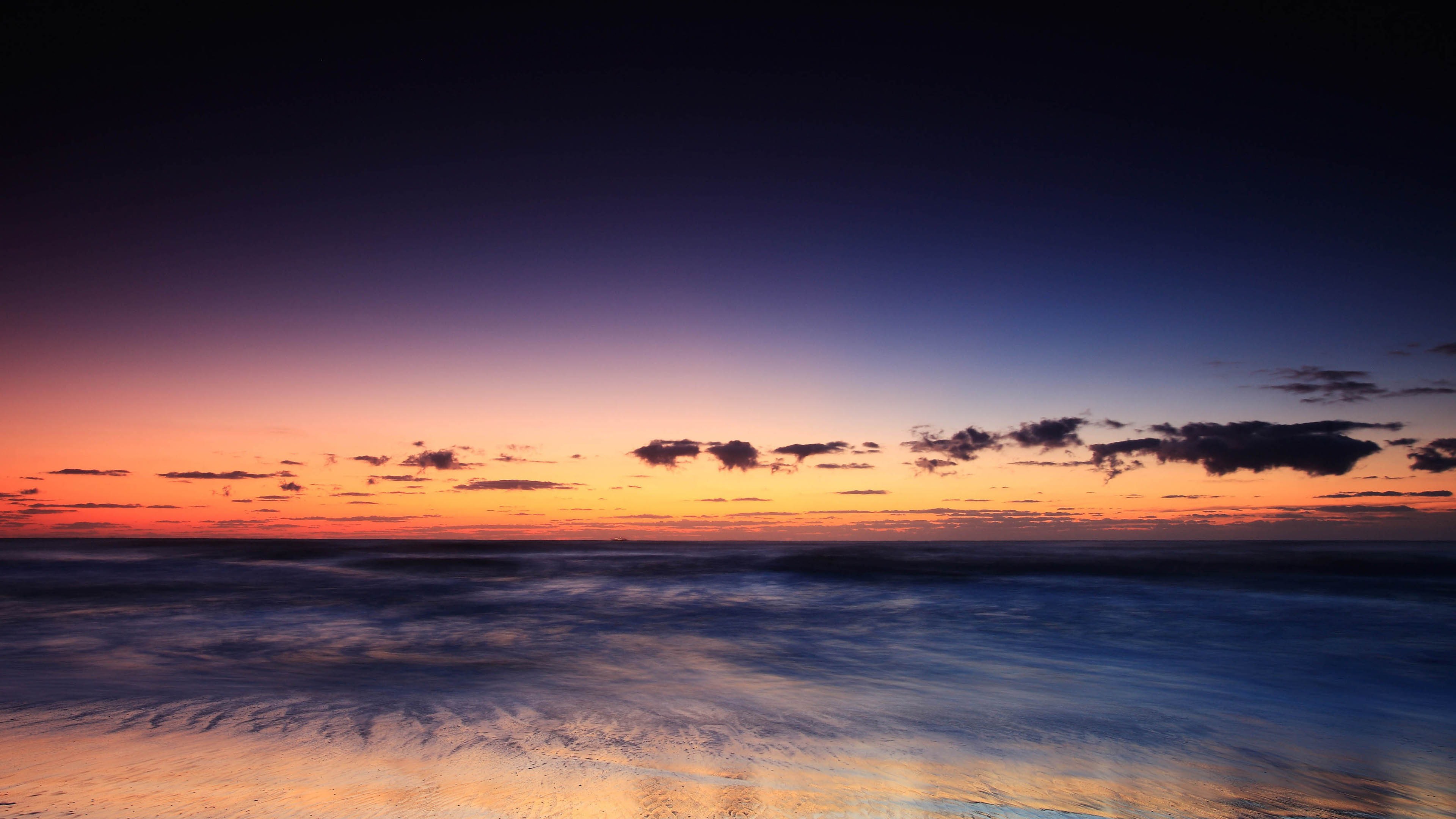 Laden Sie das Strand, Ozean, Meer, Sonnenuntergang, Erde/natur-Bild kostenlos auf Ihren PC-Desktop herunter