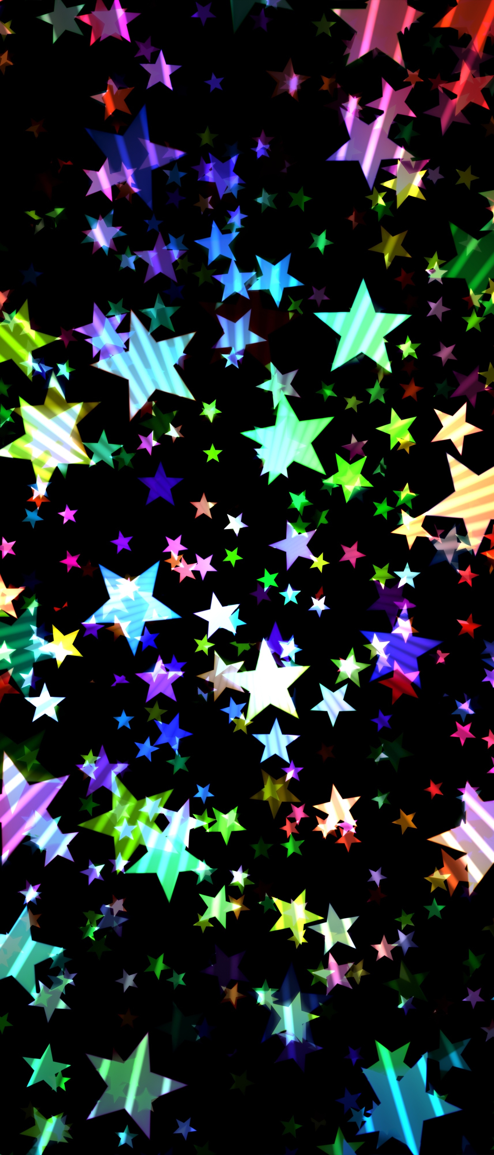 Download mobile wallpaper Abstract, Colors, Colorful, Star for free.