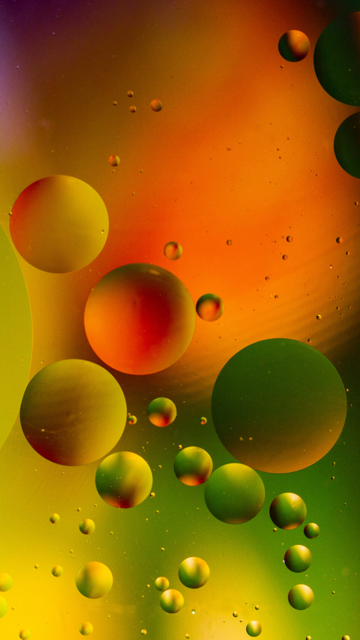 Download mobile wallpaper Abstract, Colors, Colorful, Bubble for free.