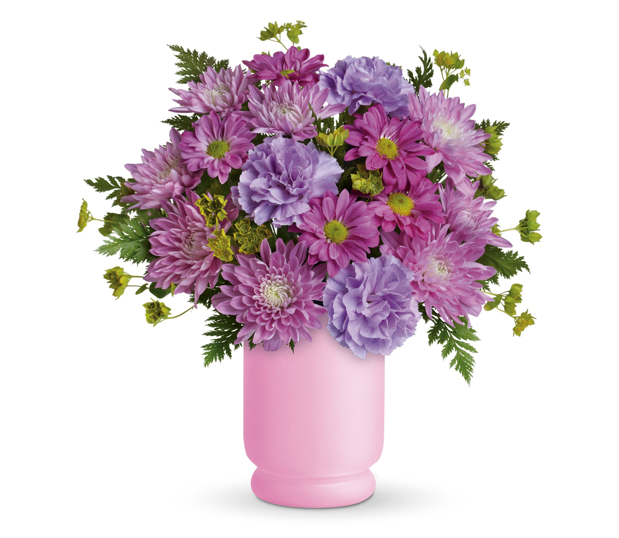 Handy-Wallpaper Blume, Vase, Lila Blume, Menschengemacht kostenlos herunterladen.