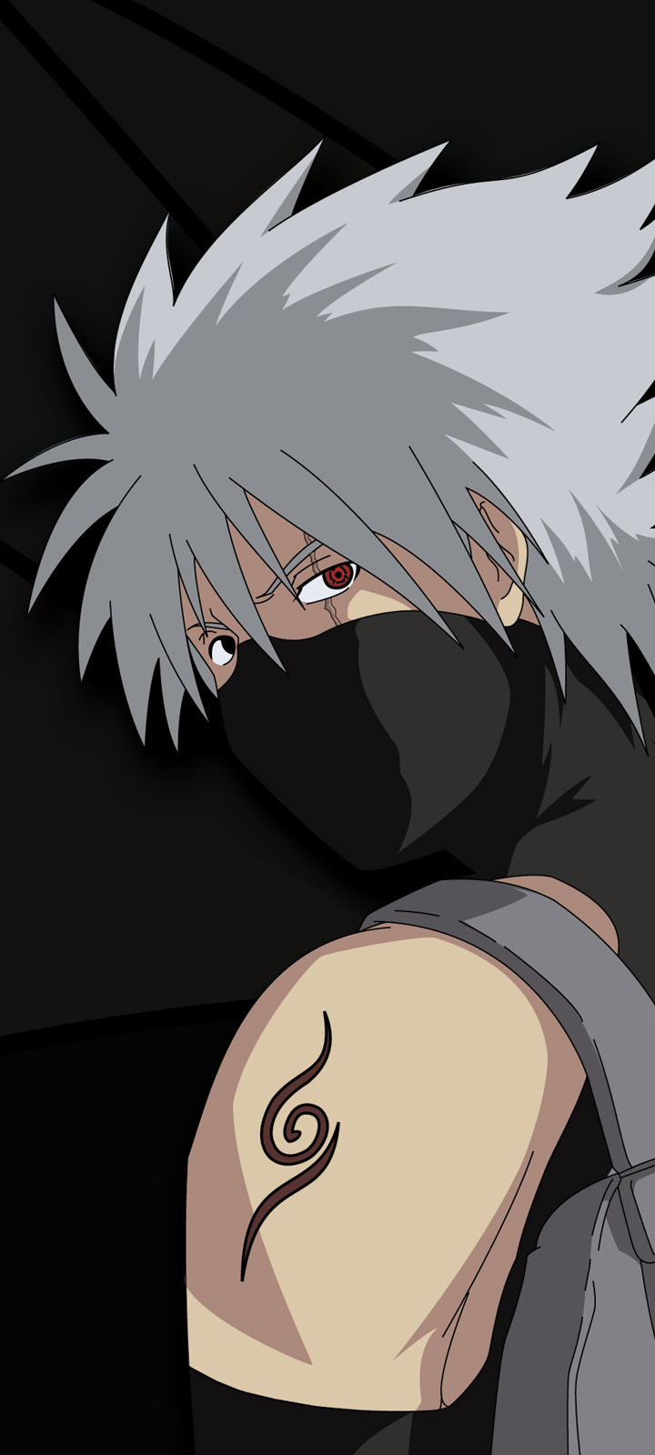 Download mobile wallpaper Anime, Naruto, Sharingan (Naruto), Kakashi Hatake for free.