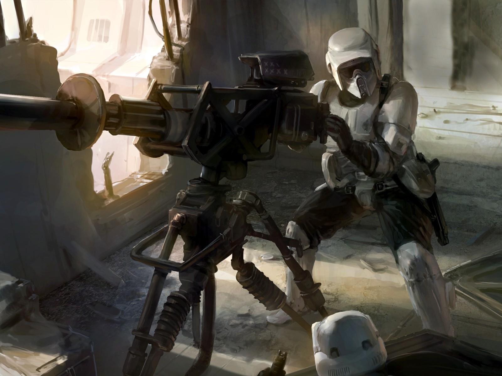 Download mobile wallpaper Scout Trooper, Star Wars, Sci Fi for free.