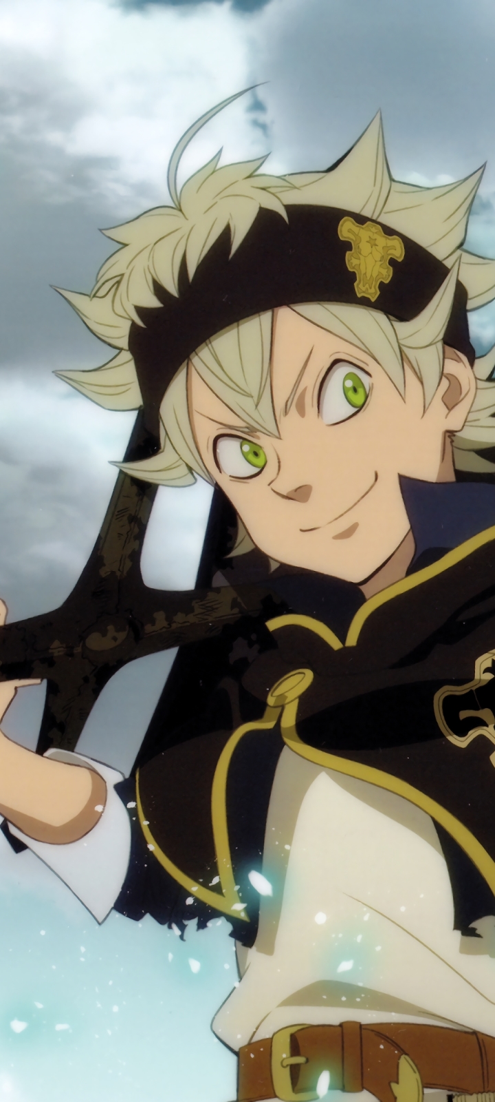 Handy-Wallpaper Animes, Asta (Schwarzklee), Black Clover kostenlos herunterladen.