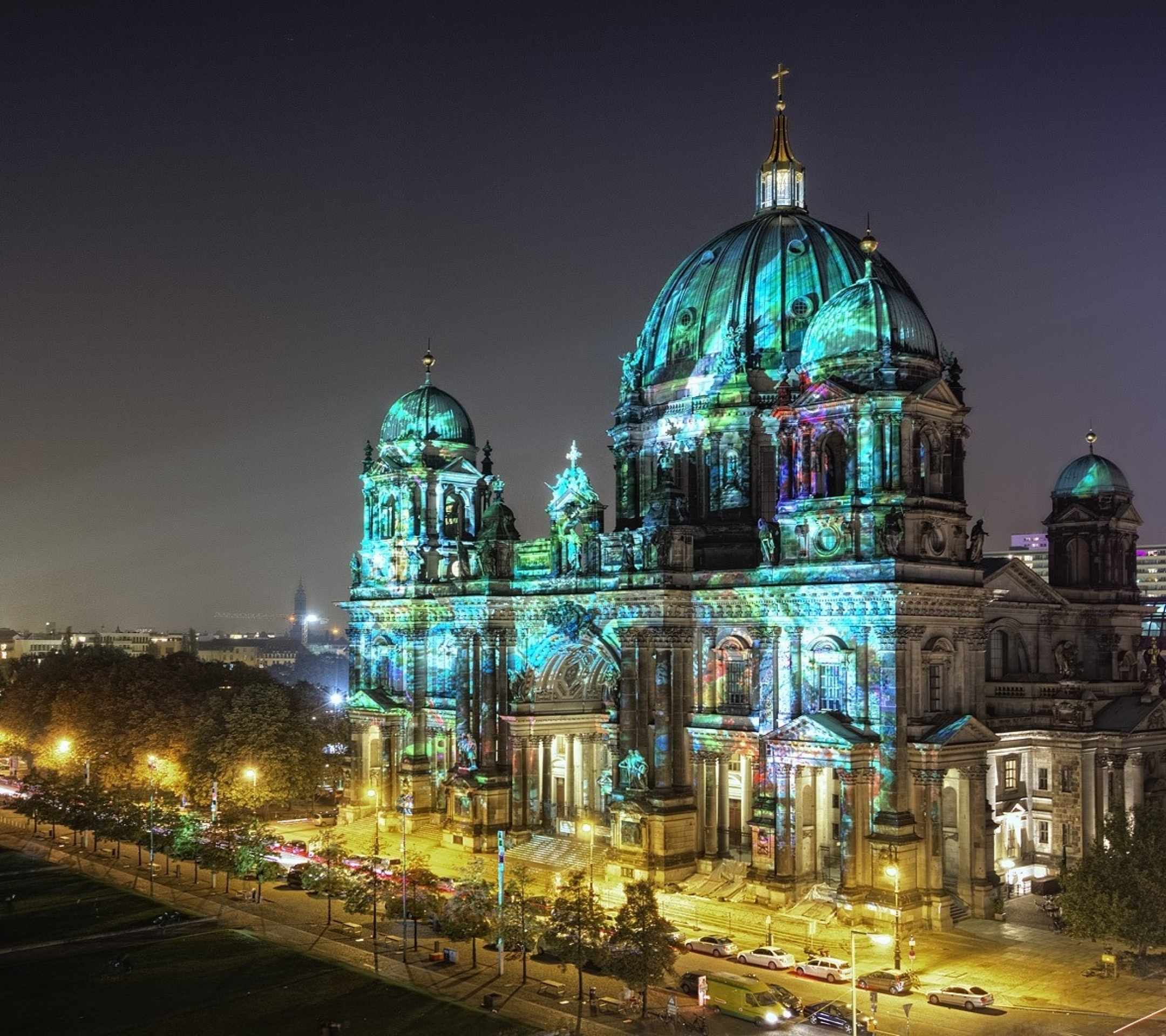 Free download wallpaper Religious, Berlin Cathedral, Cathedrals on your PC desktop