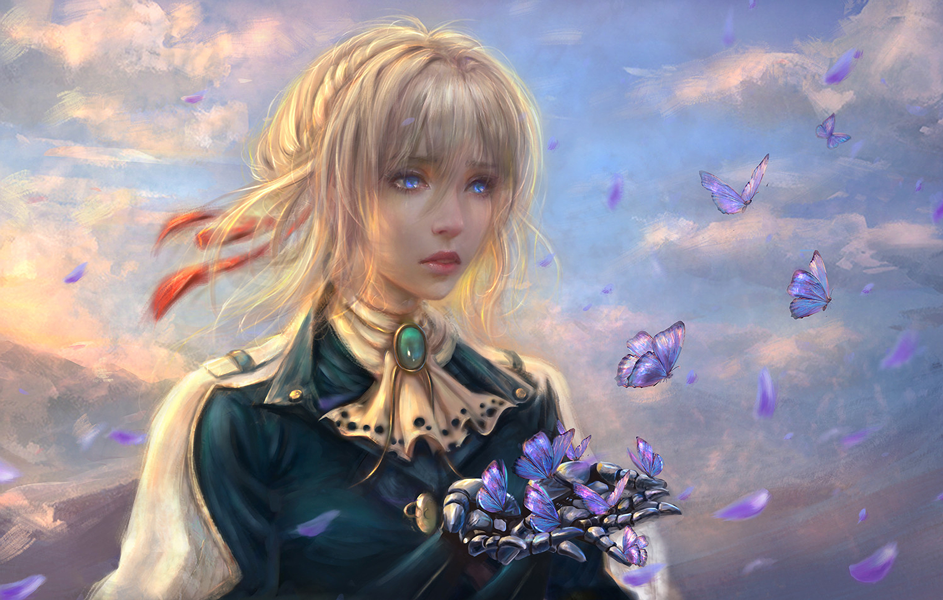 Завантажити шпалери безкоштовно Аніме, Violet Evergarden (Персонаж), Віолета Еверґарден картинка на робочий стіл ПК