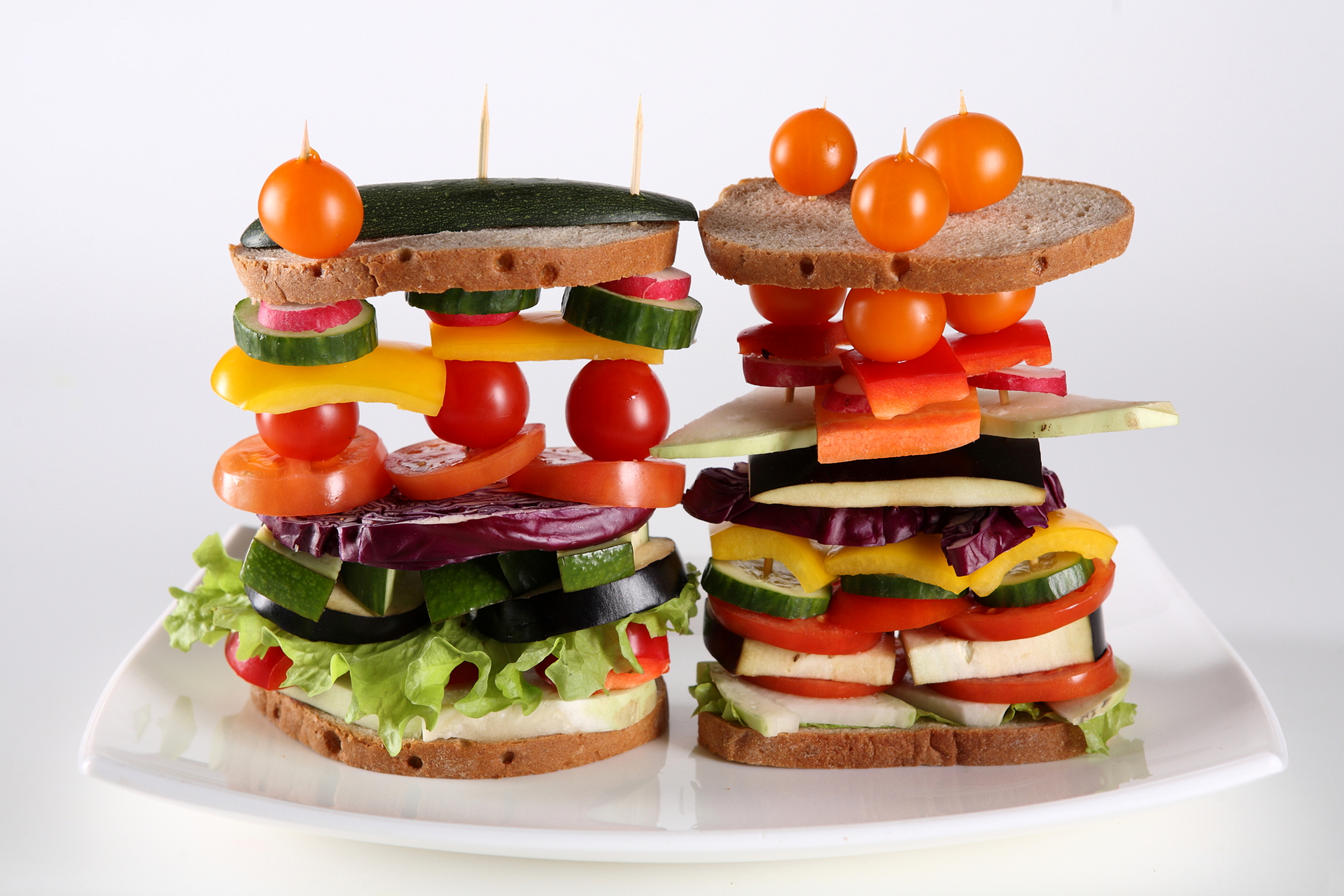 Free download wallpaper Food, Tomato, Vegetable, Sandwich on your PC desktop