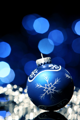 Download mobile wallpaper Christmas, Holiday, Bokeh, Christmas Ornaments for free.