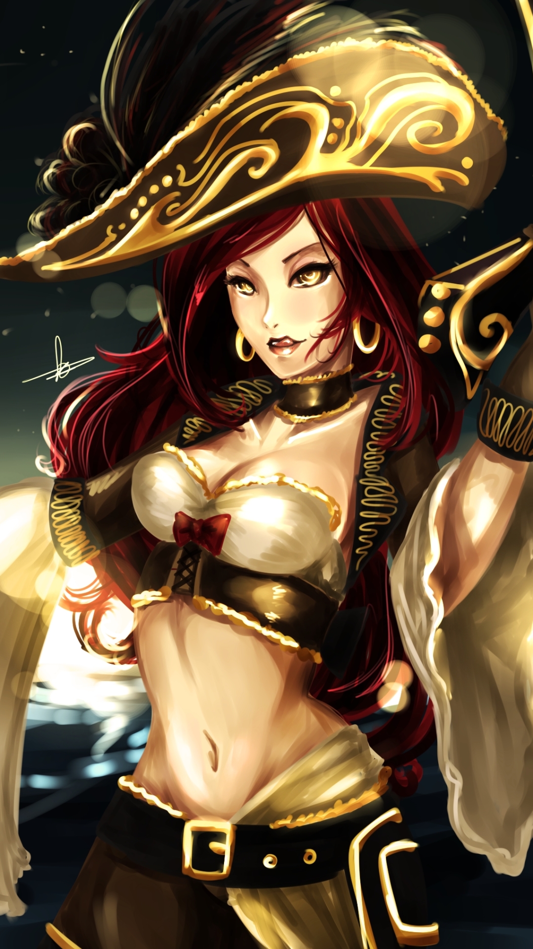 Handy-Wallpaper Fantasie, League Of Legends, Pirat, Computerspiele, Fräulein Fortune (League Of Legends) kostenlos herunterladen.