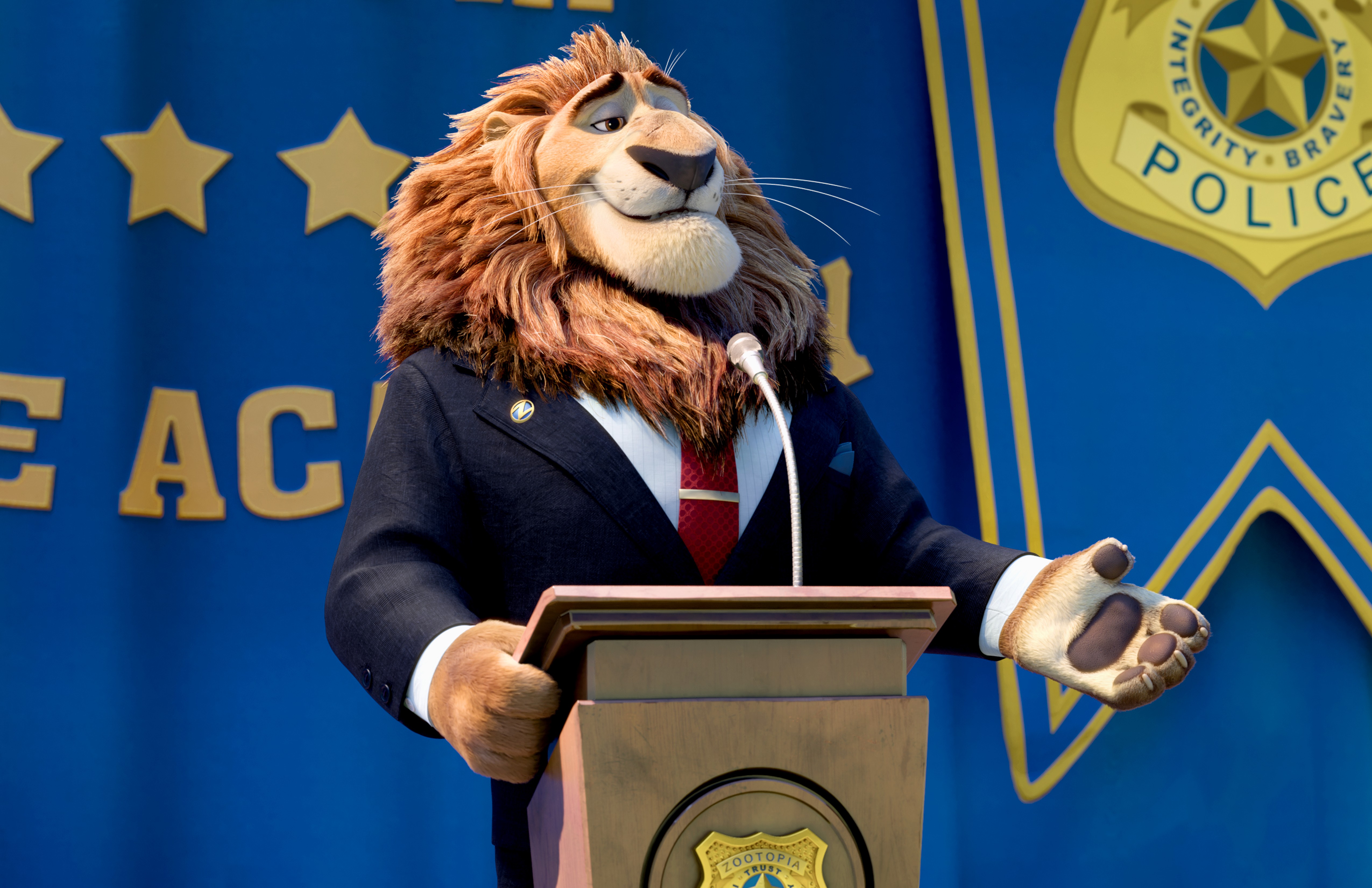 movie, zootopia, mayor lionheart