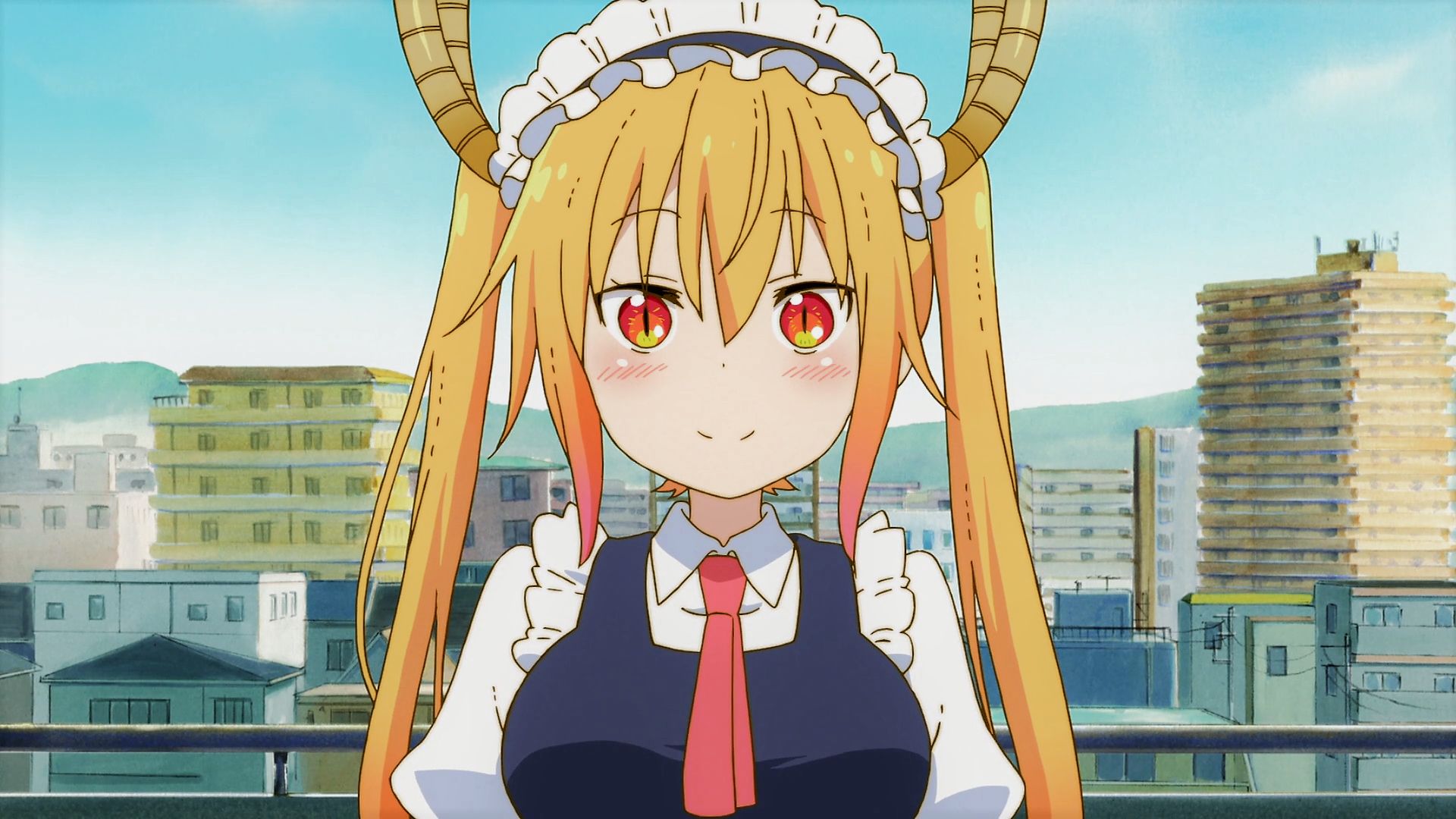 anime, miss kobayashi's dragon maid, kobayashi san chi no maid dragon, tohru (miss kobayashi's dragon maid)