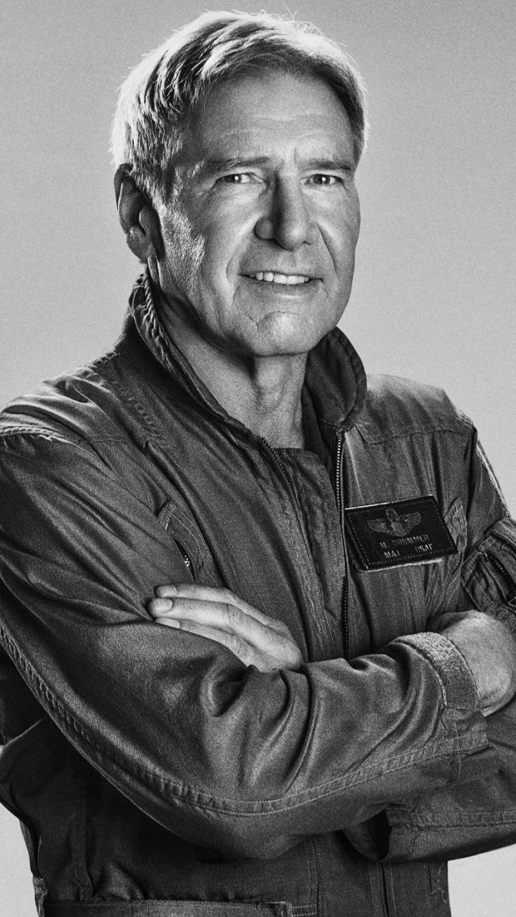 Download mobile wallpaper Harrison Ford, Movie, The Expendables, The Expendables 3, Max Drummer for free.
