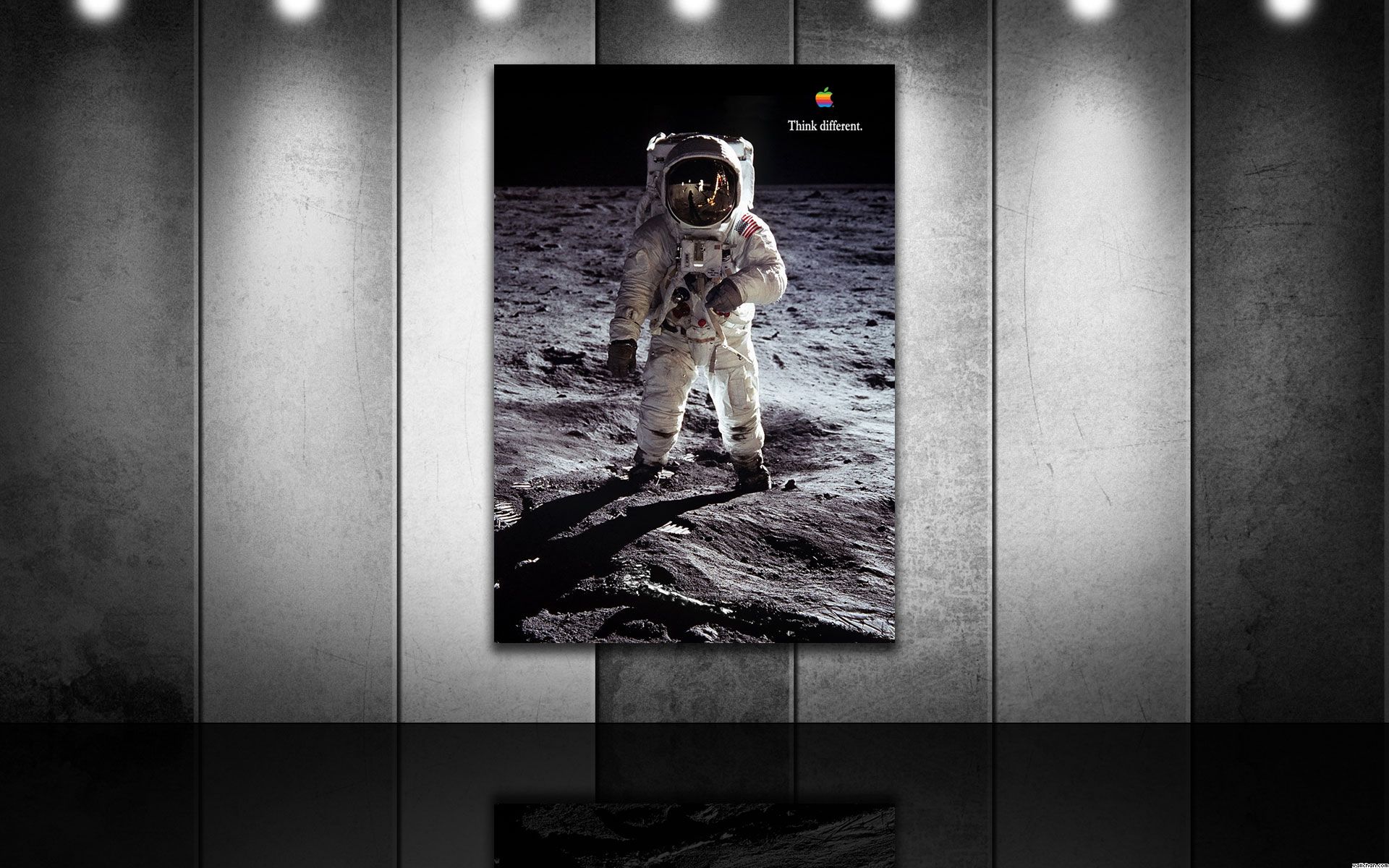610081 descargar fondo de pantalla astronauta, hombres, zumbido aldrin, luna, nasa: protectores de pantalla e imágenes gratis