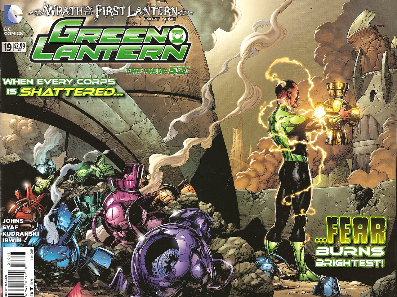 Baixar papel de parede para celular de História Em Quadrinhos, Dc Comics, Lanterna Verde, Sinestro (Dc Comics) gratuito.