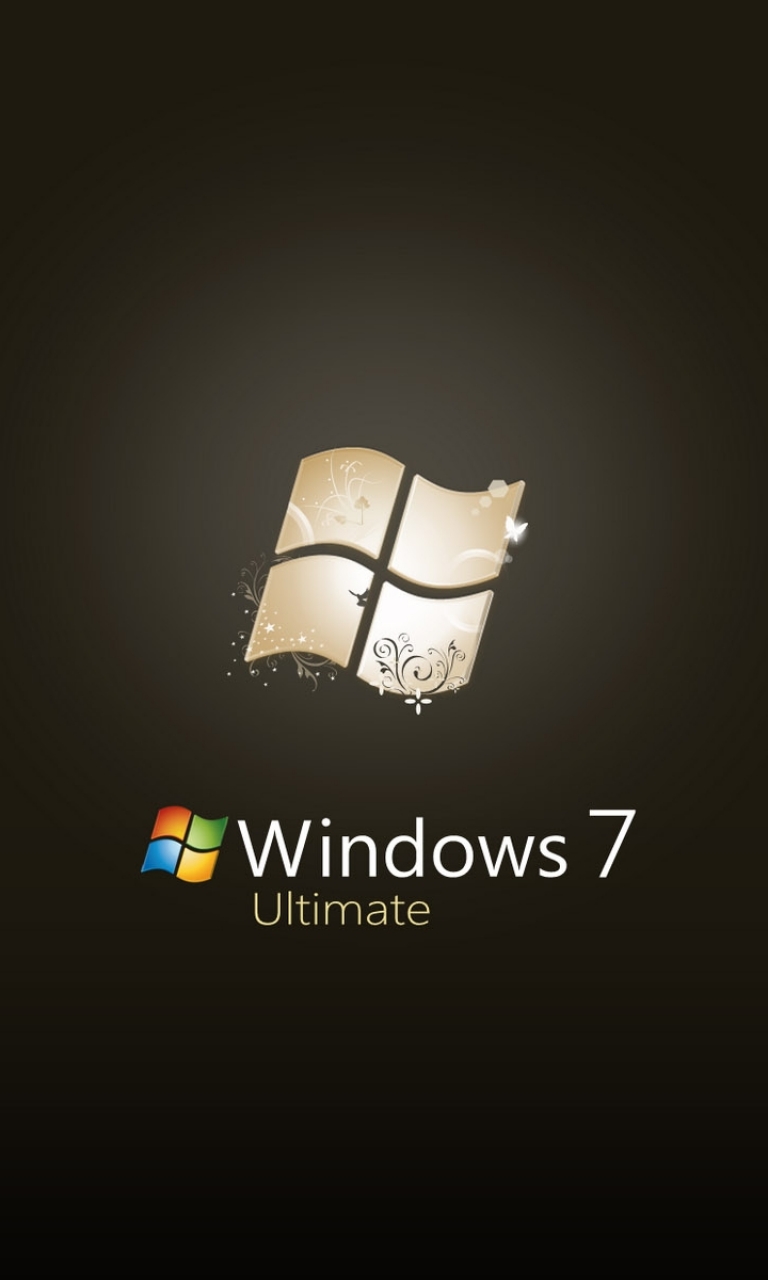 Скачати мобільні шпалери Вікна, Мікрософт, Технології, Логотип, Windows 7, Windows 7 Ultimate безкоштовно.