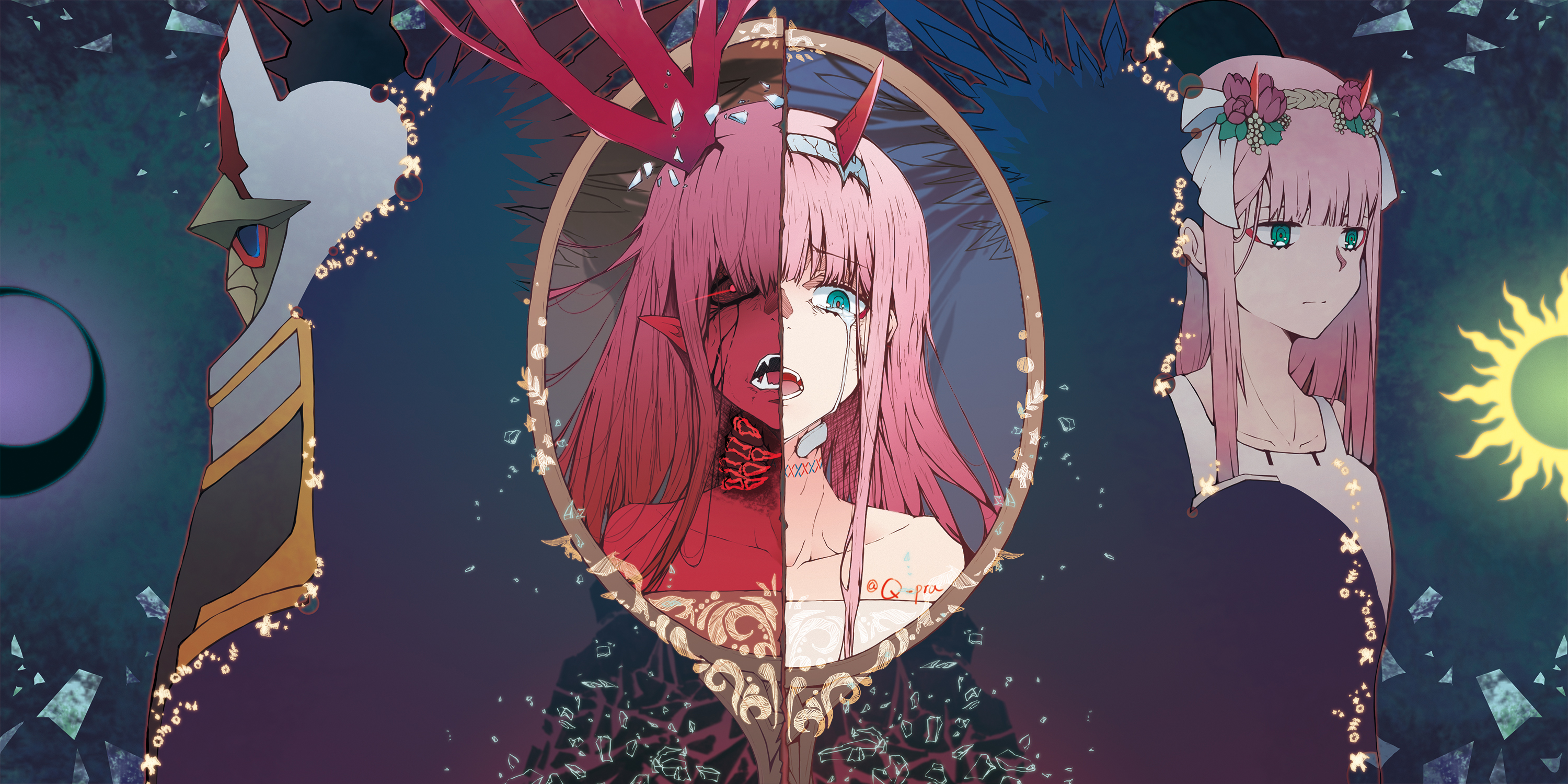 Baixar papel de parede para celular de Anime, Darling In The Franxx, Zero Dois (Querida No Franxx) gratuito.