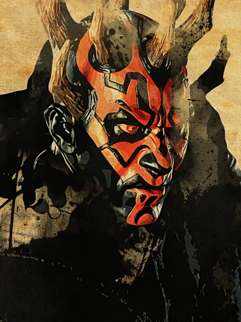 Download mobile wallpaper Star Wars, Movie, Darth Maul, Sith (Star Wars) for free.