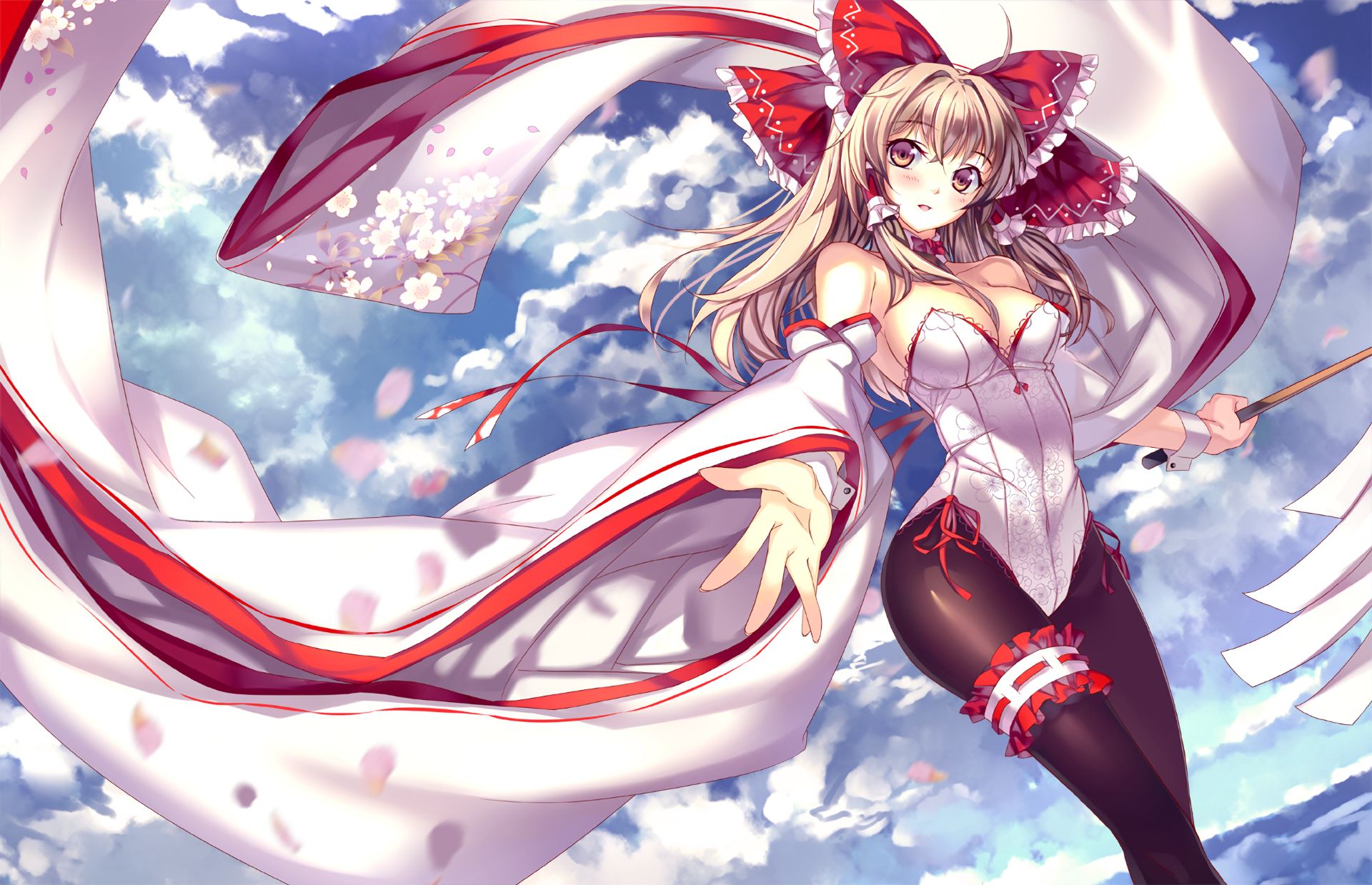 Baixe gratuitamente a imagem Anime, Touhou, Reimu Hakurei na área de trabalho do seu PC