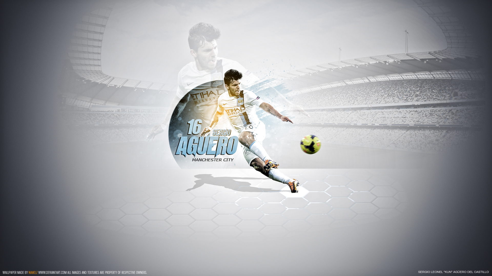 Laden Sie das Sport, Fußball, Manchester City, Sergio Agüero-Bild kostenlos auf Ihren PC-Desktop herunter