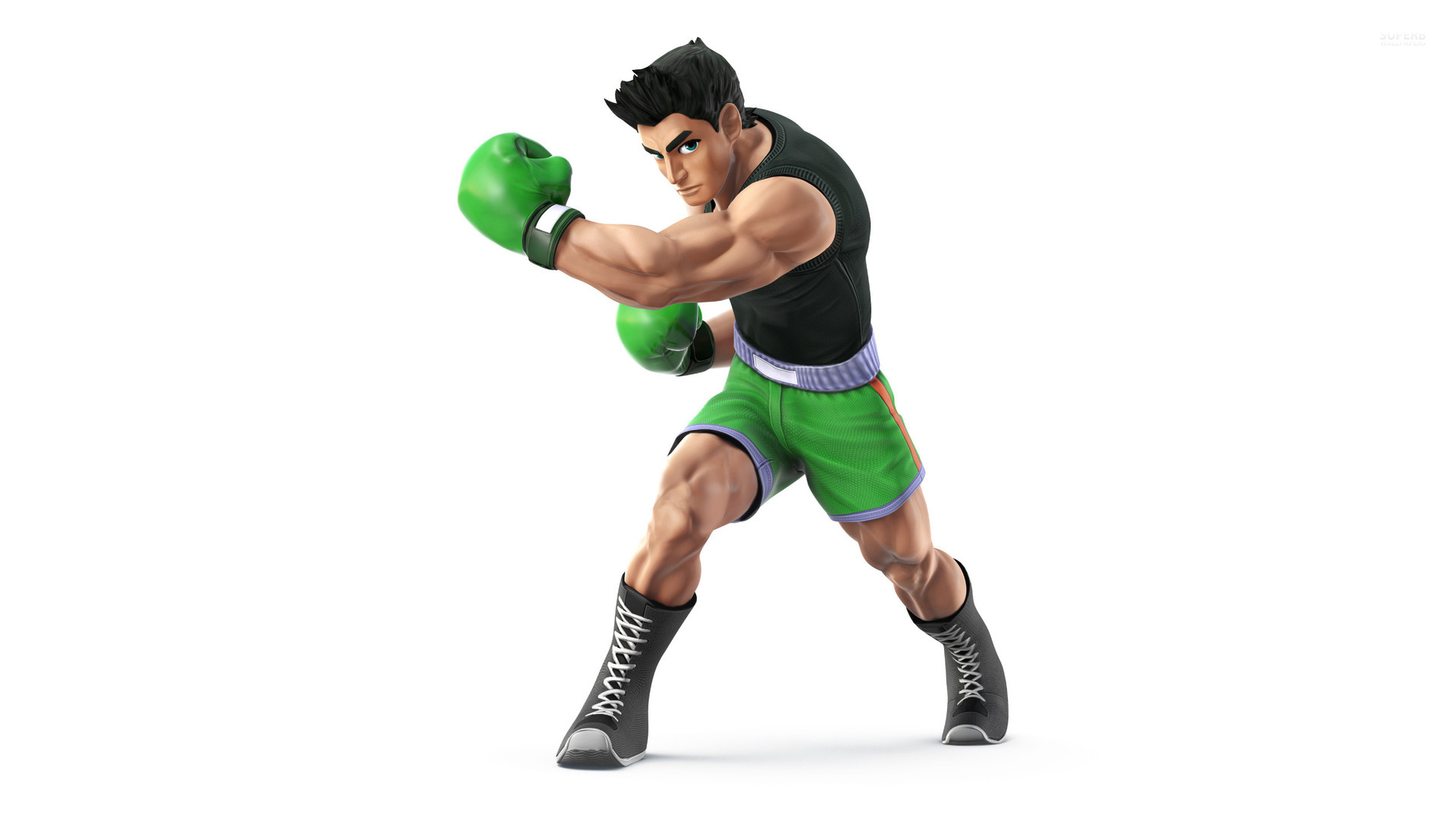 Завантажити шпалери безкоштовно Відеогра, Super Smash Bros, Super Smash Bros Для Nintendo 3Ds І Wii U, Little Mac (Punch Out!!) картинка на робочий стіл ПК