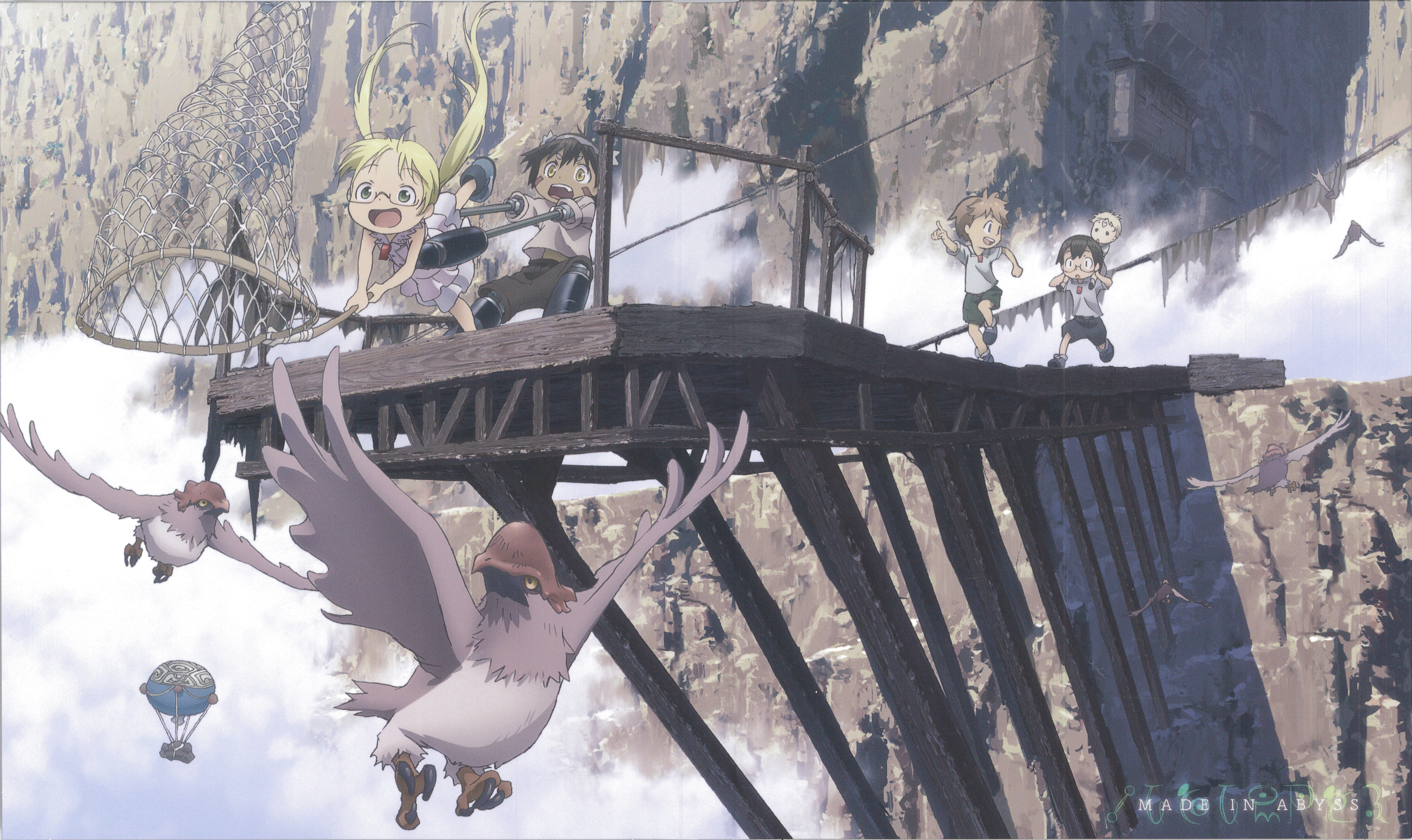 made in abyss, anime