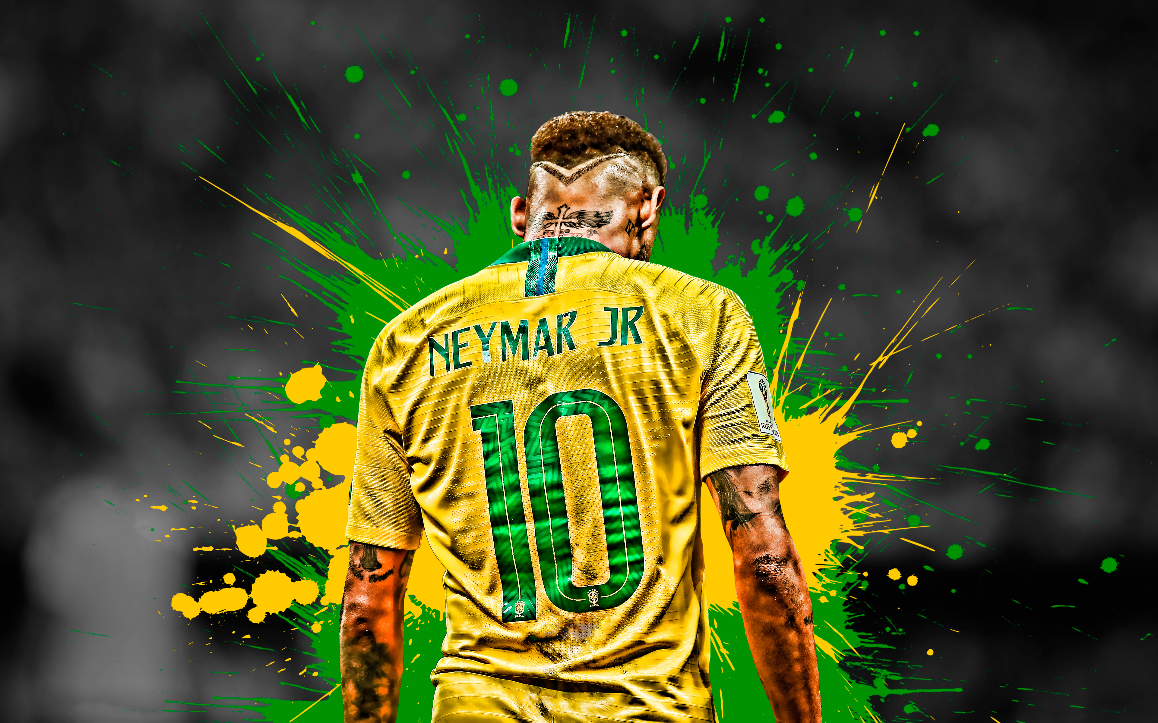 453613 descargar fondo de pantalla neymar, futbolista, deporte, brasileño, fútbol: protectores de pantalla e imágenes gratis