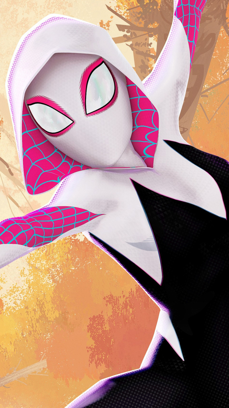 Handy-Wallpaper Filme, Spider Man, Spider Gwen, Spider Man: A New Universe kostenlos herunterladen.