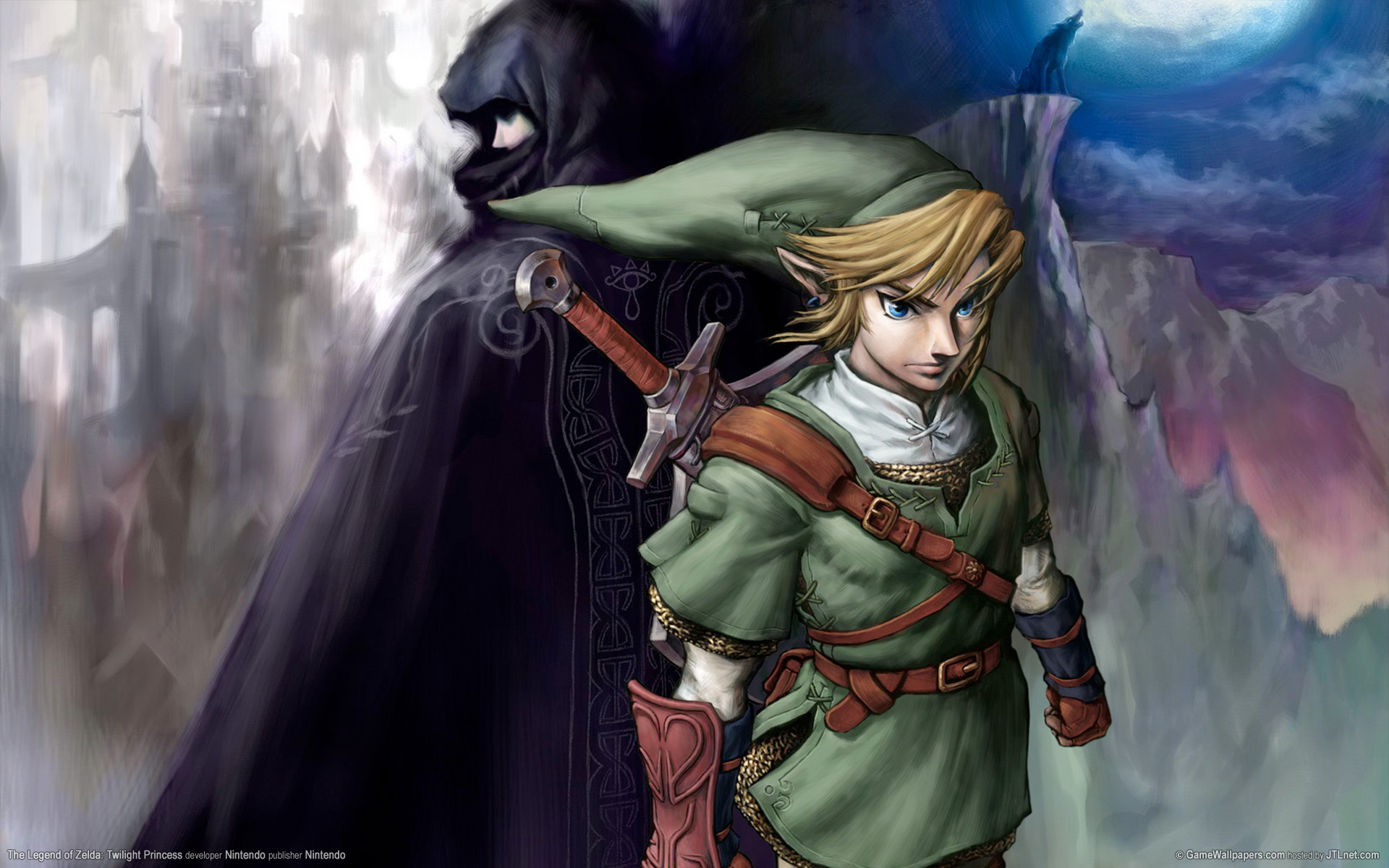 Download mobile wallpaper The Legend Of Zelda: Twilight Princess, Link, Zelda, Video Game for free.