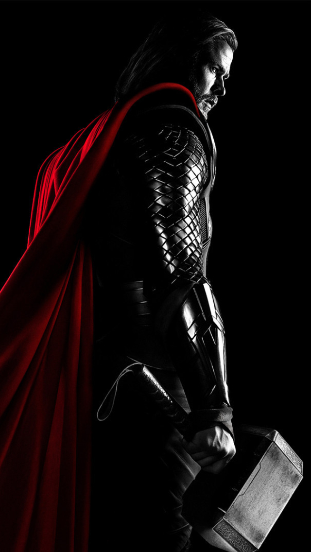 Handy-Wallpaper Filme, Thor, Chris Hemsworth kostenlos herunterladen.