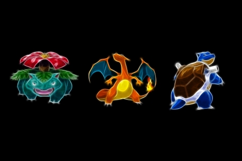 Descarga gratuita de fondo de pantalla para móvil de Pokémon, Animado, Charizard (Pokémon), Venusaur (Pokémon), Blastoise (Pokémon).