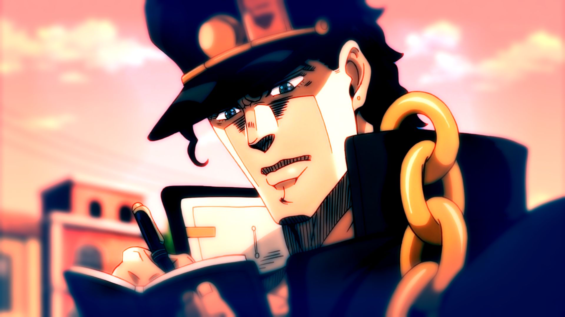 Handy-Wallpaper Animes, Jojo No Kimyō Na Bōken, Jotaro Kujo kostenlos herunterladen.