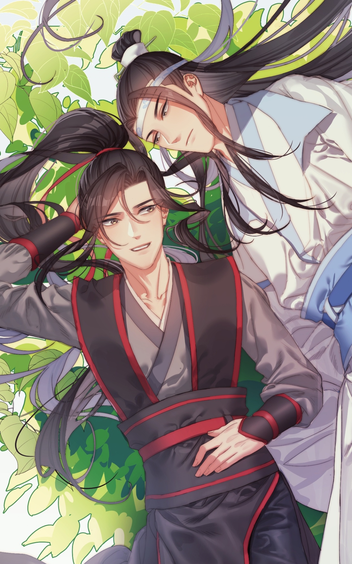 Descarga gratuita de fondo de pantalla para móvil de Animado, Lanzhan, Wei Ying, Lan Wangji, Wei Wu Xian, Mo Dao Zu Shi.